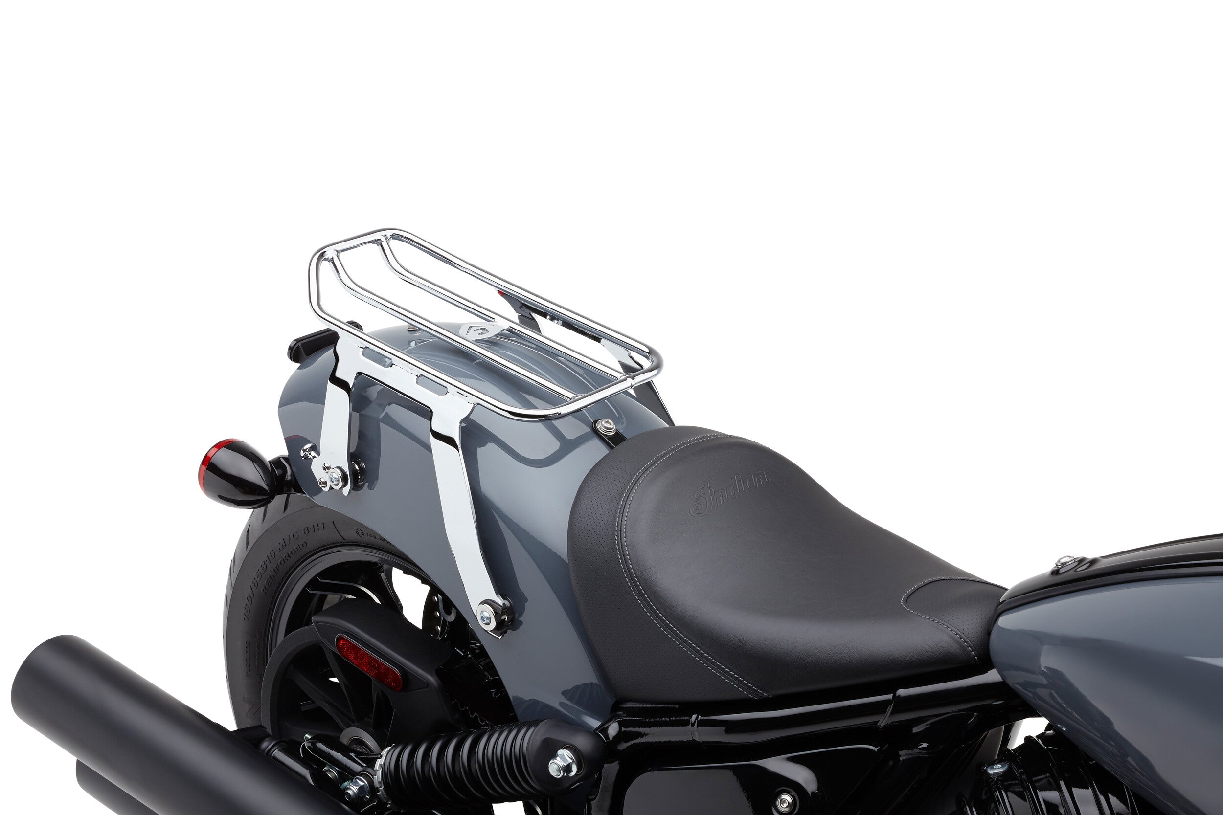 DETACH SOLO LUGGAGE RACK CHROME CHIEF 22-25