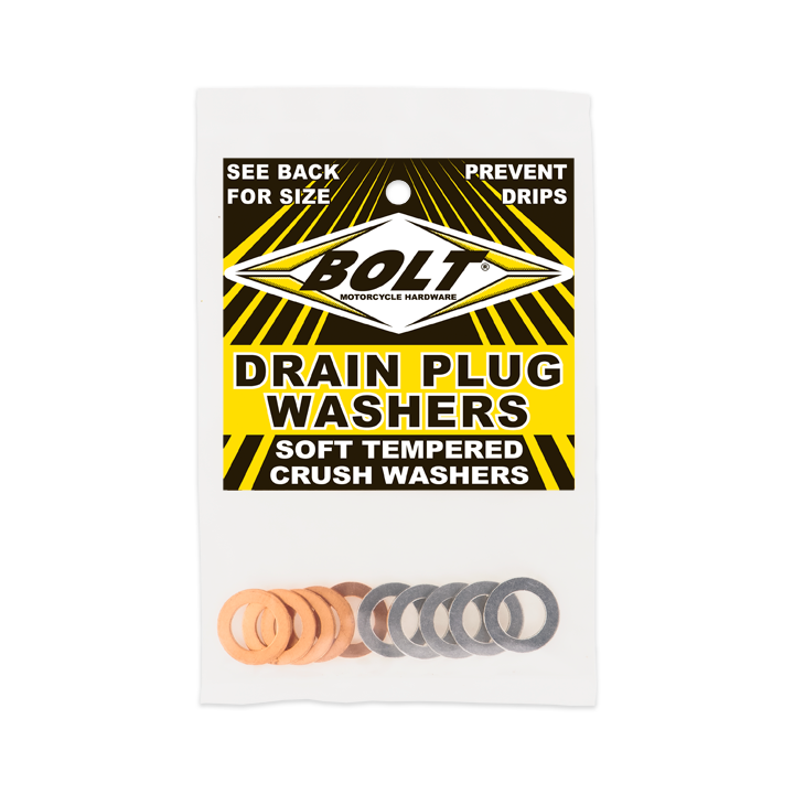 CRUSH WASHERS 12X20MM 10/PK 5 ALUMINUM & 5 COPPER
