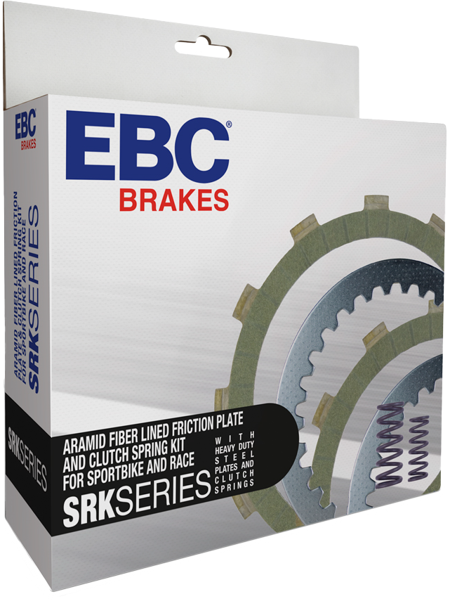 CLUTCH KIT SRK COMPLETE FIBER/STEEL/SPRINGS KAW
