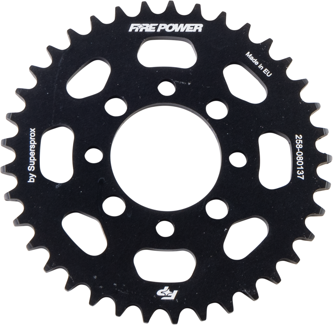 REAR SPROCKET ALUMINUM 37T BLK