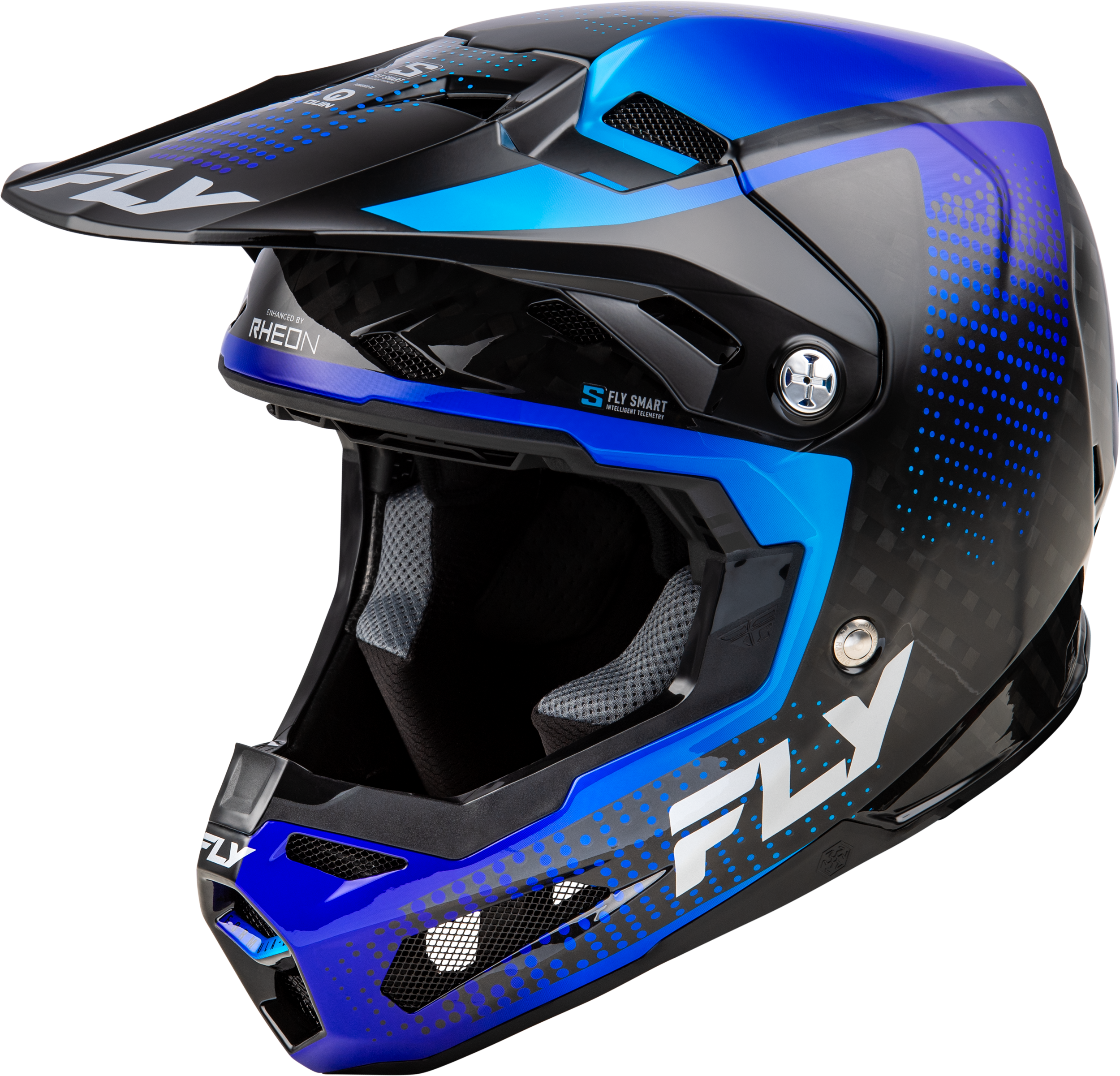 FORMULA S CARBON PROTOCOL HLMT BLACK CARBON/BLUE MD
