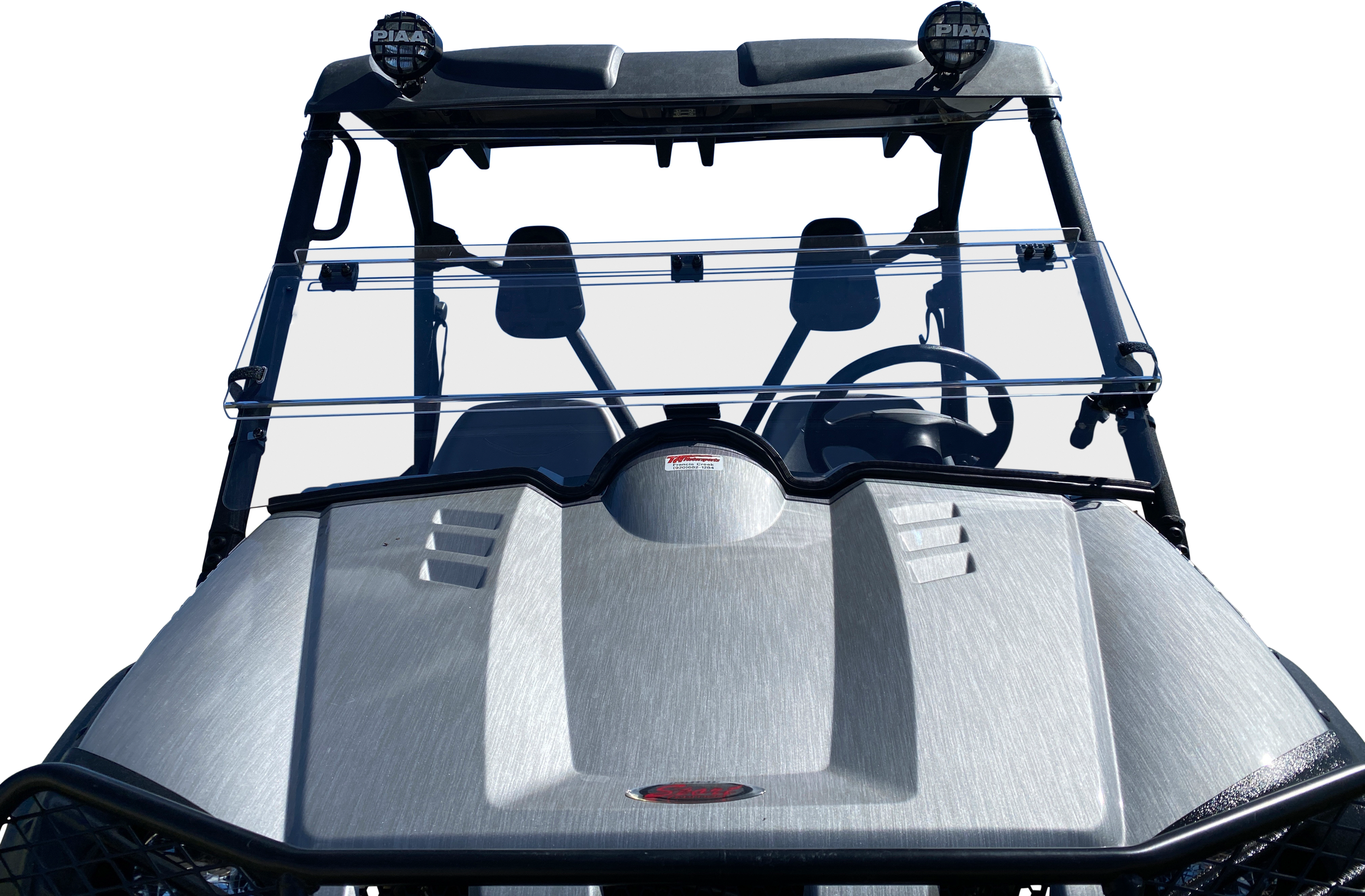 FOLDING WINDSHIELD