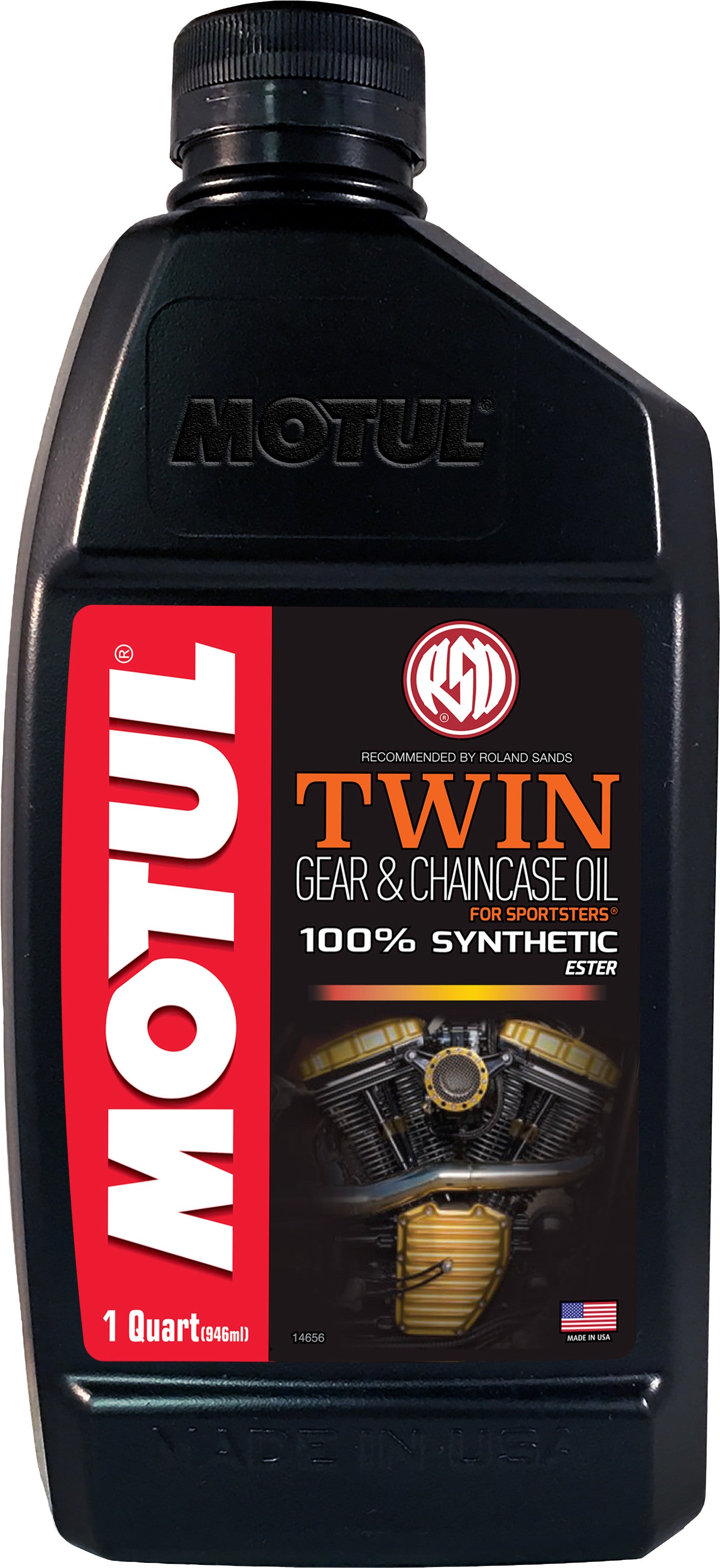 MOTUL TWIN GEAR/CC 100%SYN OIL 1QT