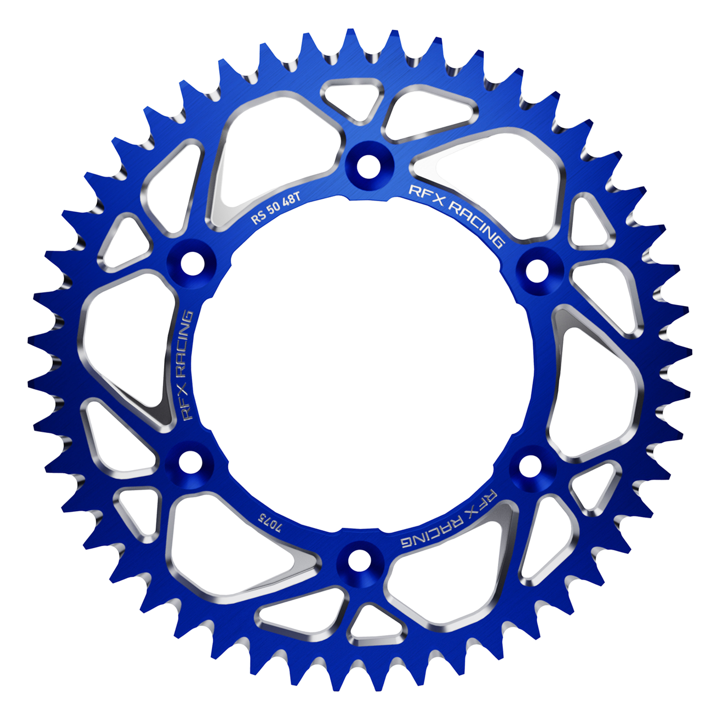 ALUMINUM REAR SPROCKET 51T BLUE KTM/HUSQ/GAS