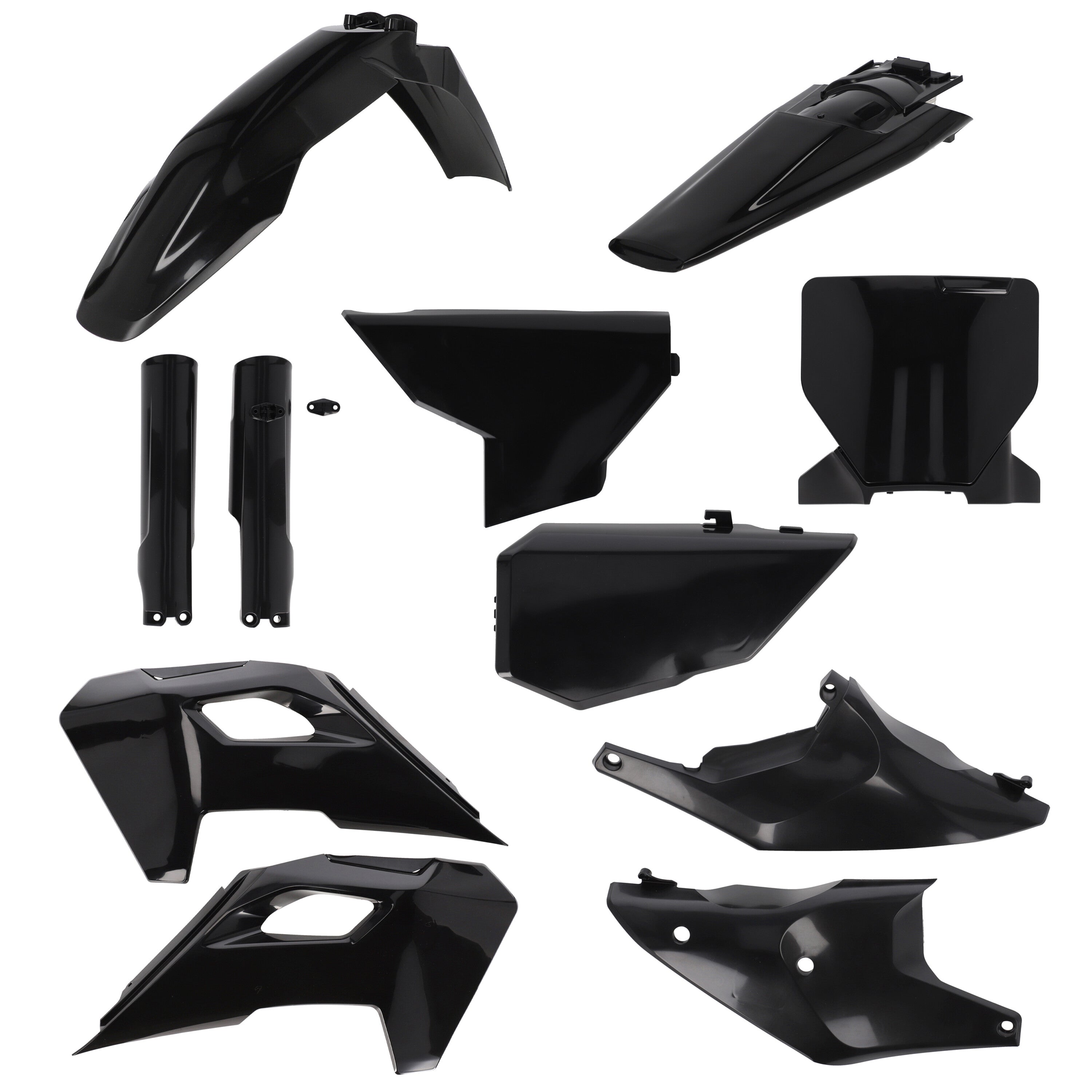 PLASTIC KIT- FULL HUS BLACK