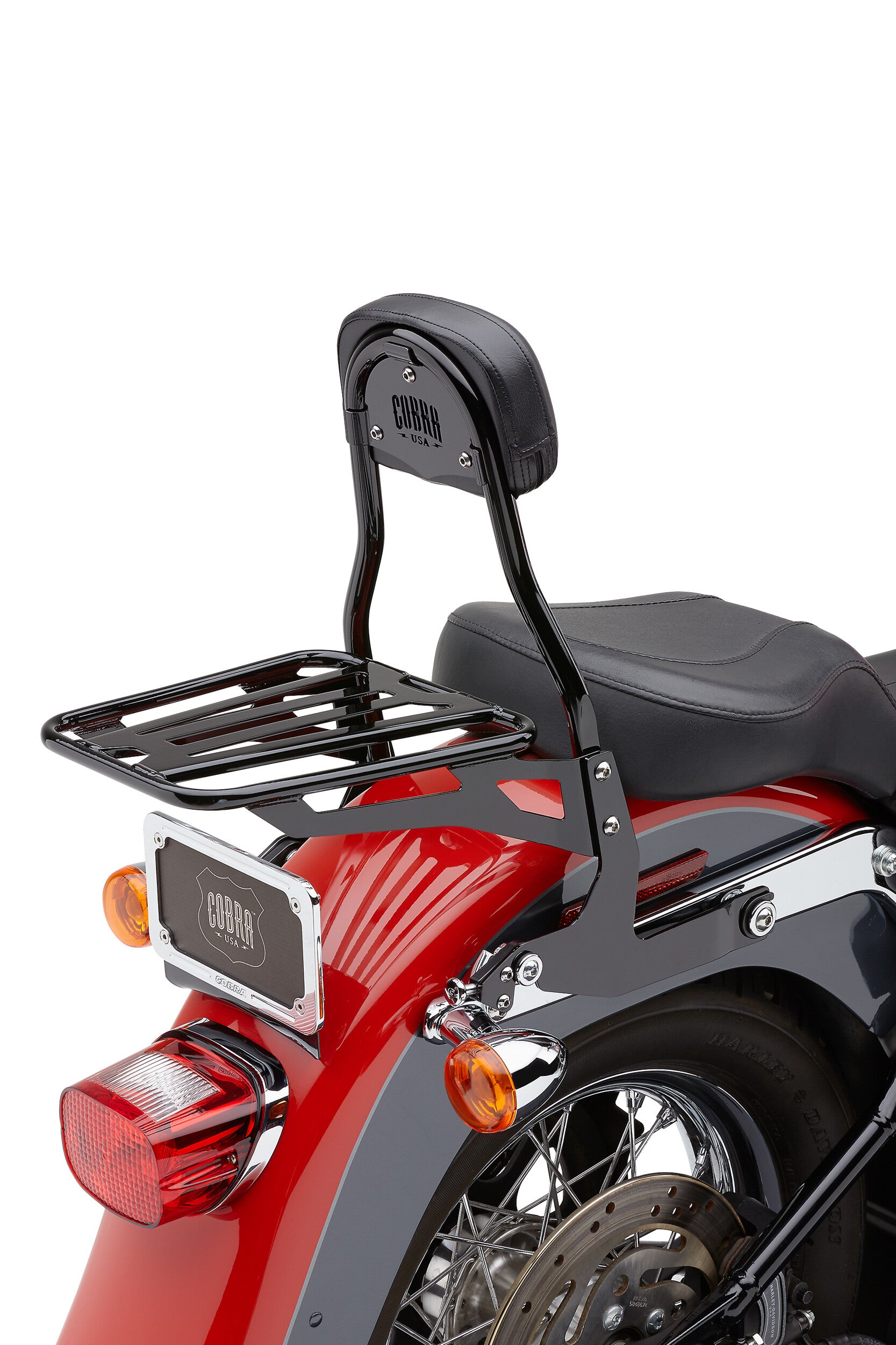 REMOVEABLE LUGGAGE RACK BLACK COBRA 602-2001/2004/2005