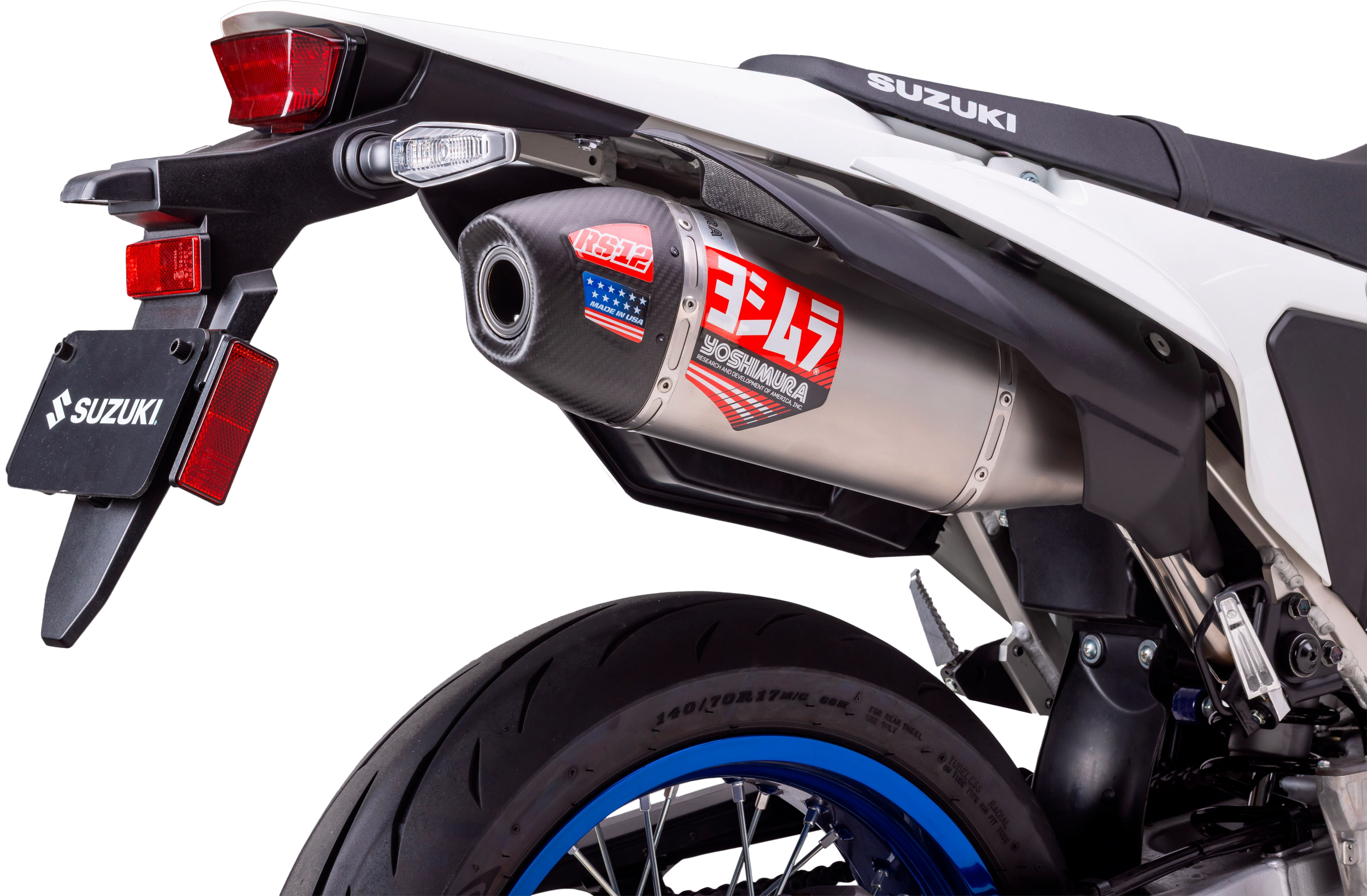 EXHAUST STREET RS-12 SLIP ON WF SS-SS-CF SUZ
