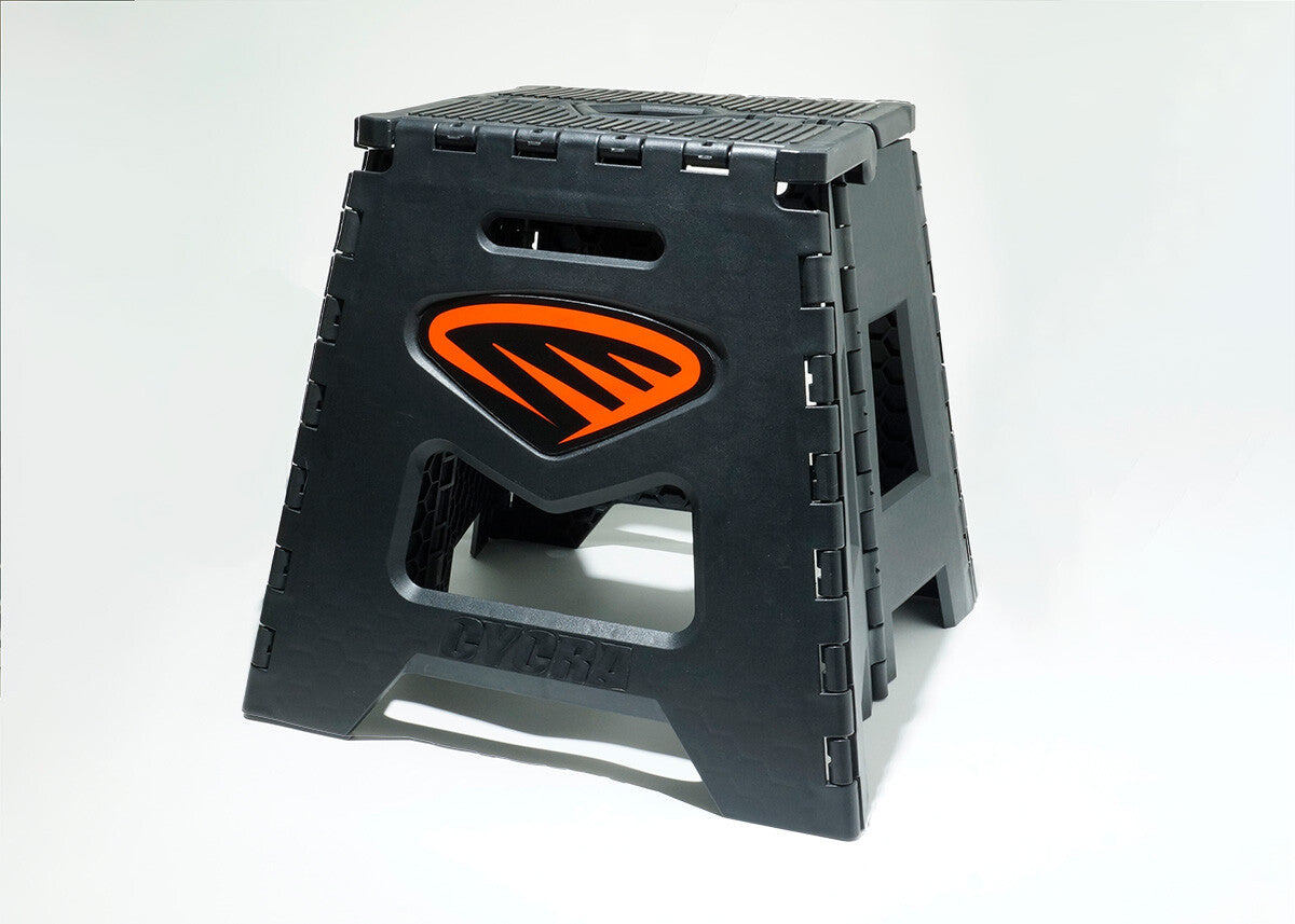 FOLDING MOTO STAND ORANGE