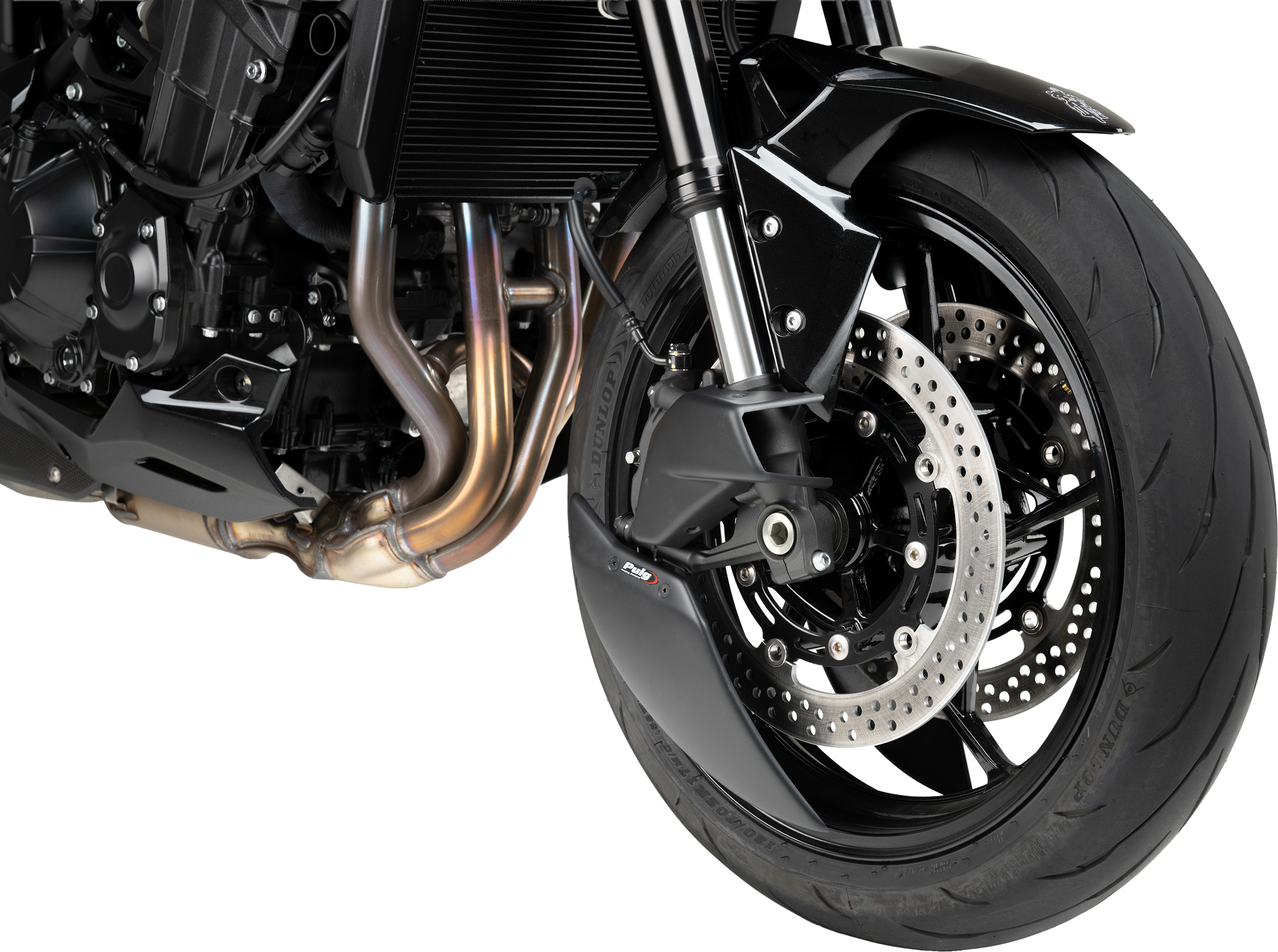 BRAKE COOLER 2.0 MATTE BLACK KAW