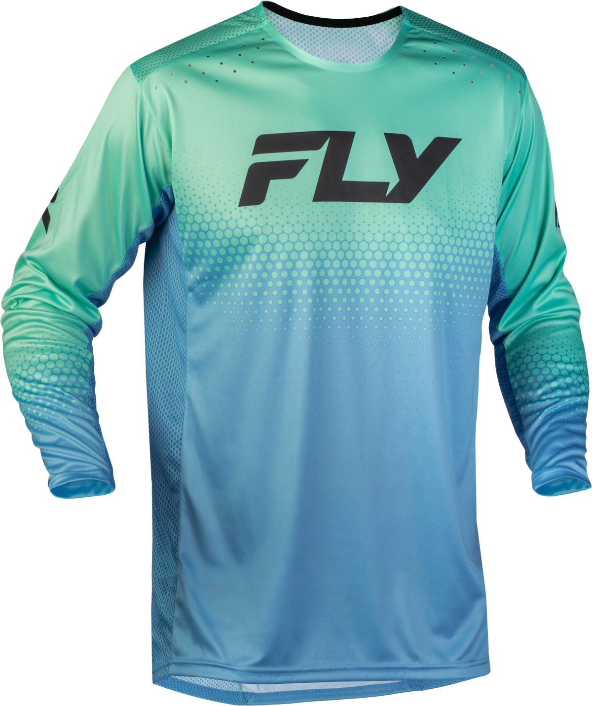 YTH RAYCE SONAR BICYCLE JERSEY TEAL/AQUA YM