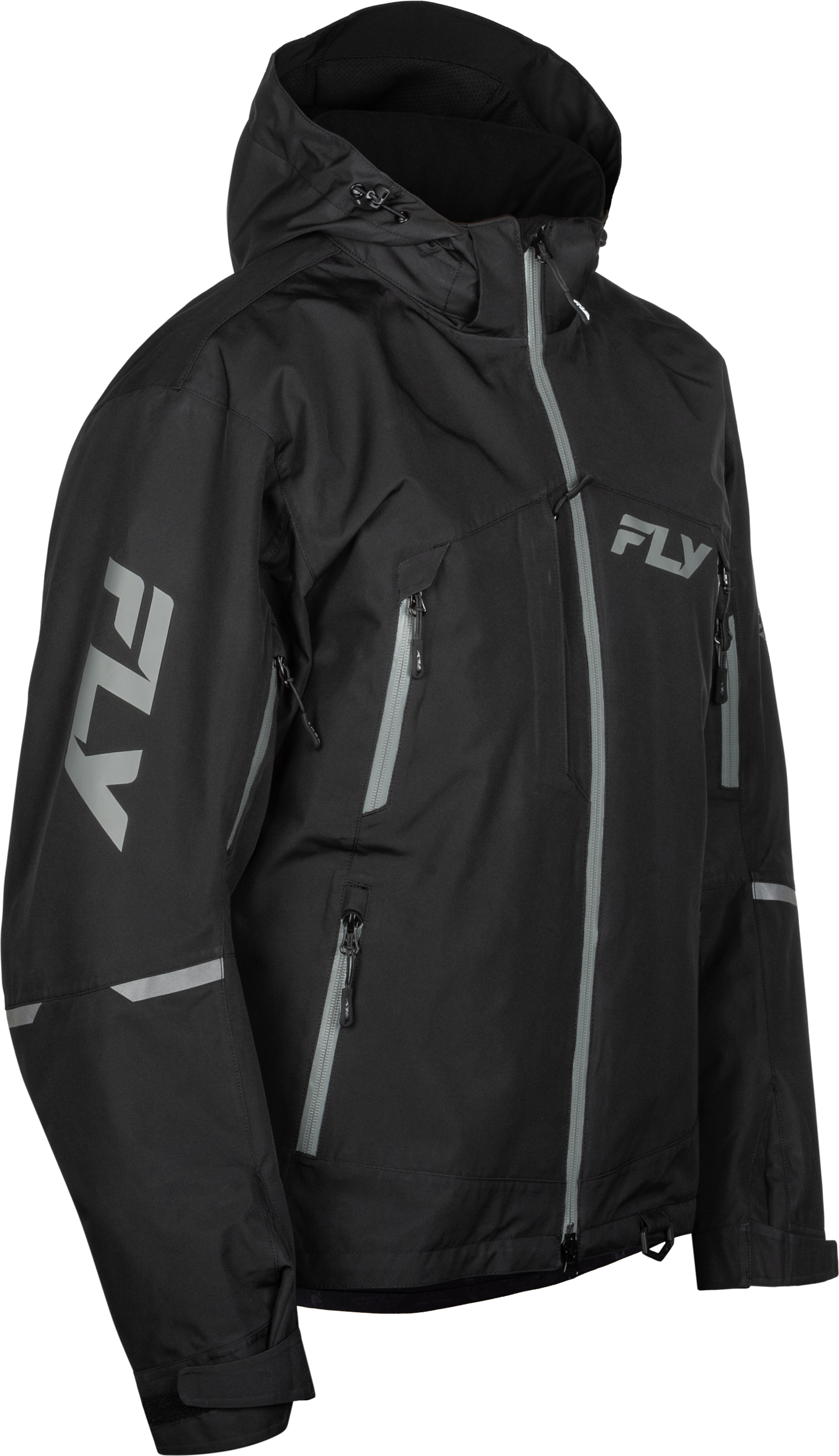 INCLINE JACKET BLACK/GREY LG