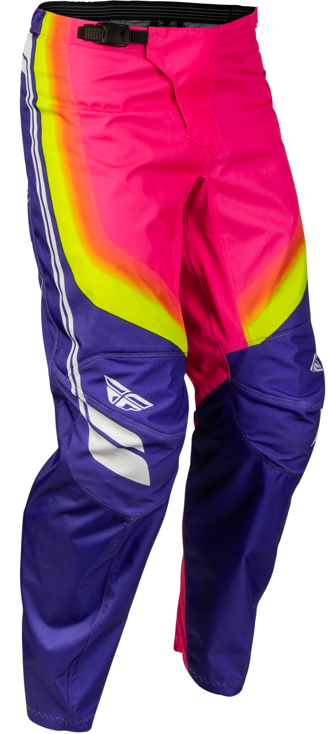 F-16 RAZE PANTS PURPLE/PINK/YELLOW SZ 42