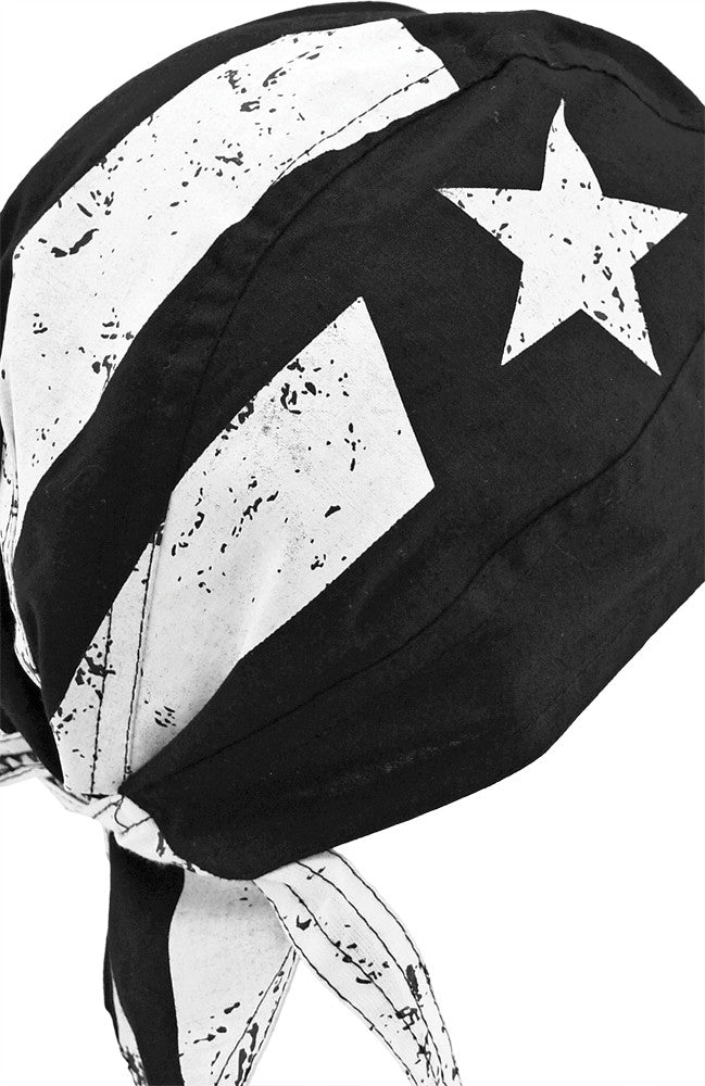 FLYDANNA VINTAGE AMERICAN BLACK/WHITE FLAG #26-4066