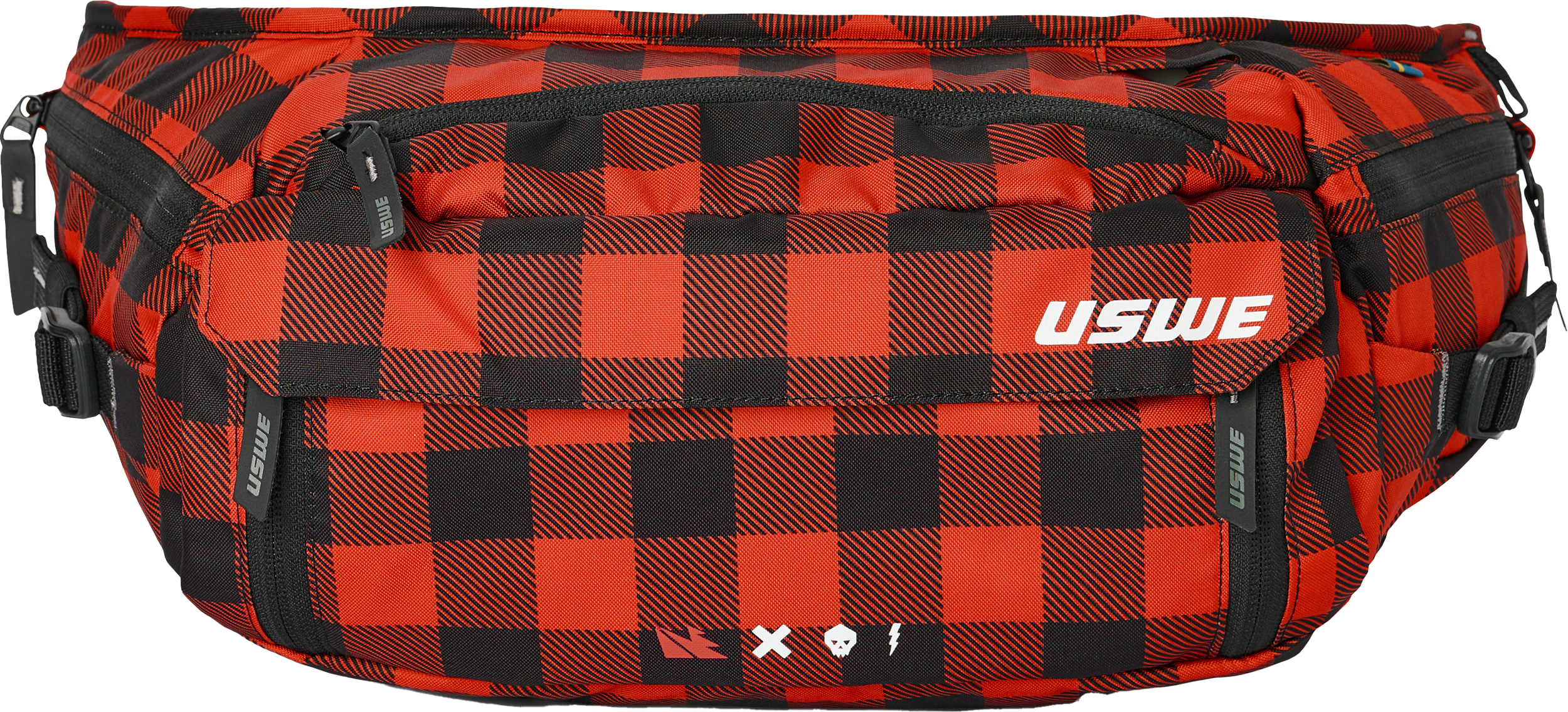 WAIST 6L HIP PACK FLANNEL RED (PACK ONLY)