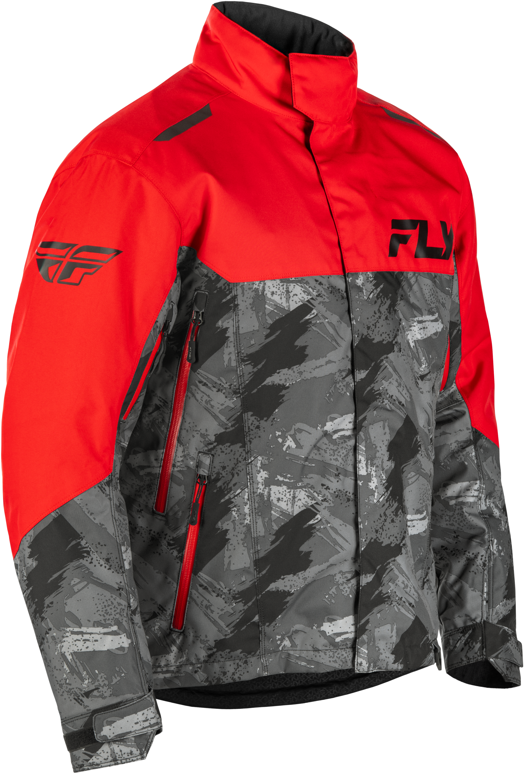 YOUTH SNX PRO JACKET RED/BLACK YL
