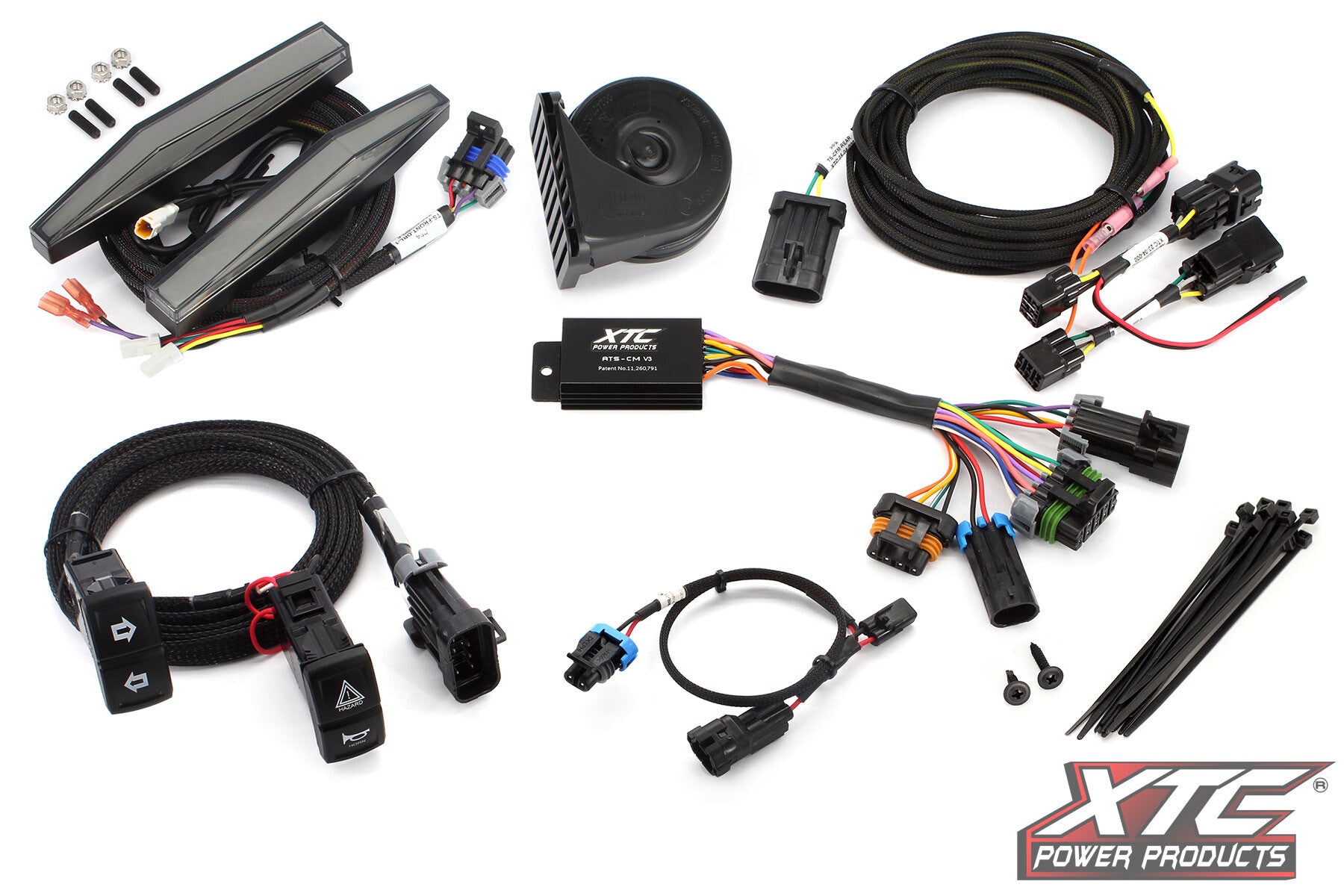 AUTO TURN SIGNAL KIT W/ HORN AND FRONT DRL LIGHTS CAN