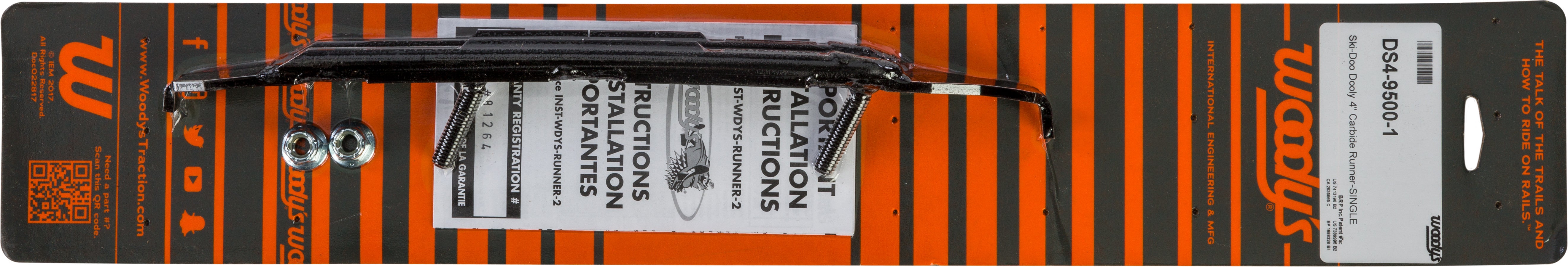 DOOLY 4" CARBIDE RUNNER