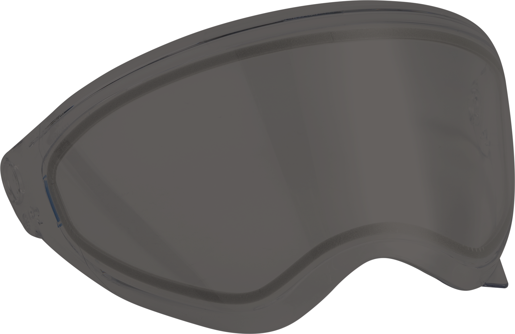 TREKKER HELMET FACE SHIELD DUAL PANE SMOKE