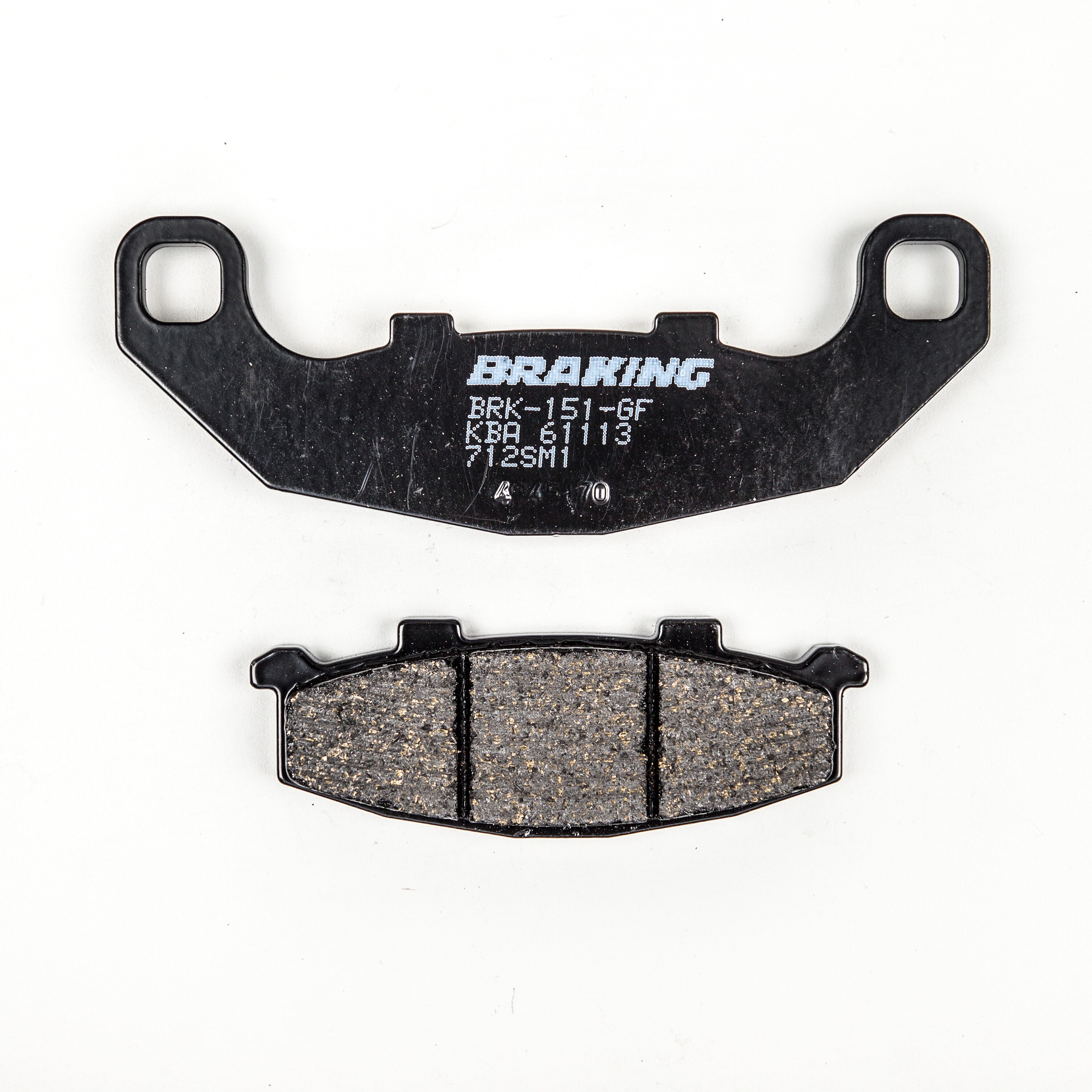 BRAKE PAD SET SEMI-METALLIC