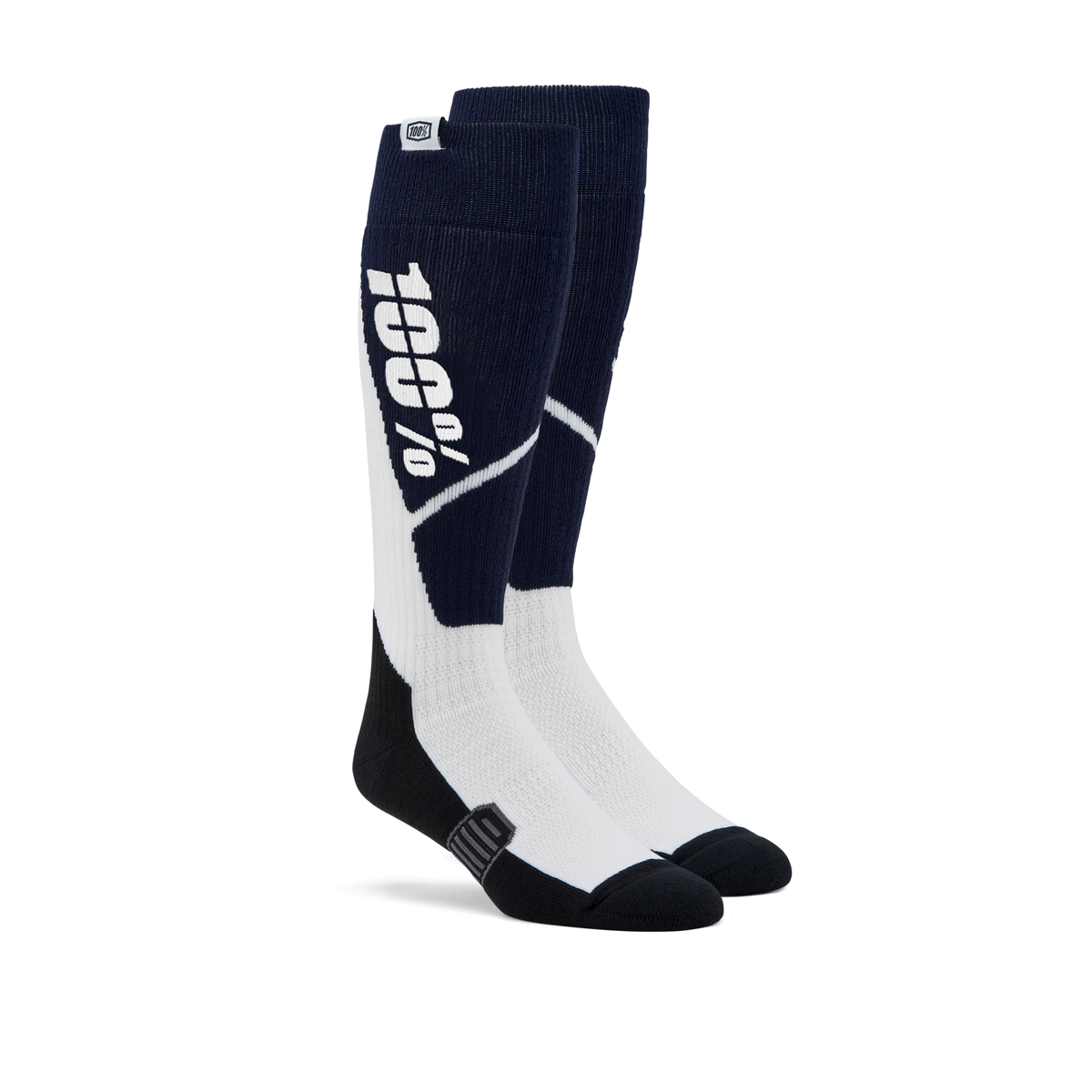 TORQUE THICK COMFORT MX SOCKS NAVY/WHITE LG/XL
