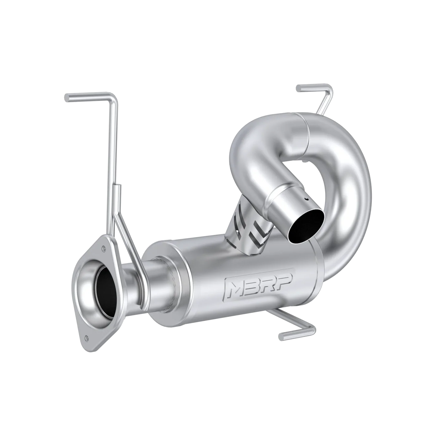 SINGLE SLIP-ON SYSTEM W/ 5" PERFORMANCE MUFFLER CHROME
