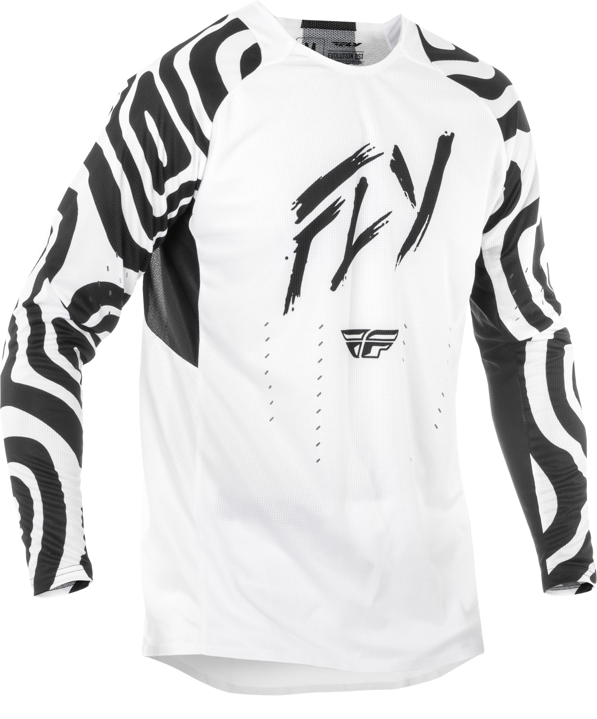 EVOLUTION  DST ABYSS JERSEY WHITE/BLACK SM