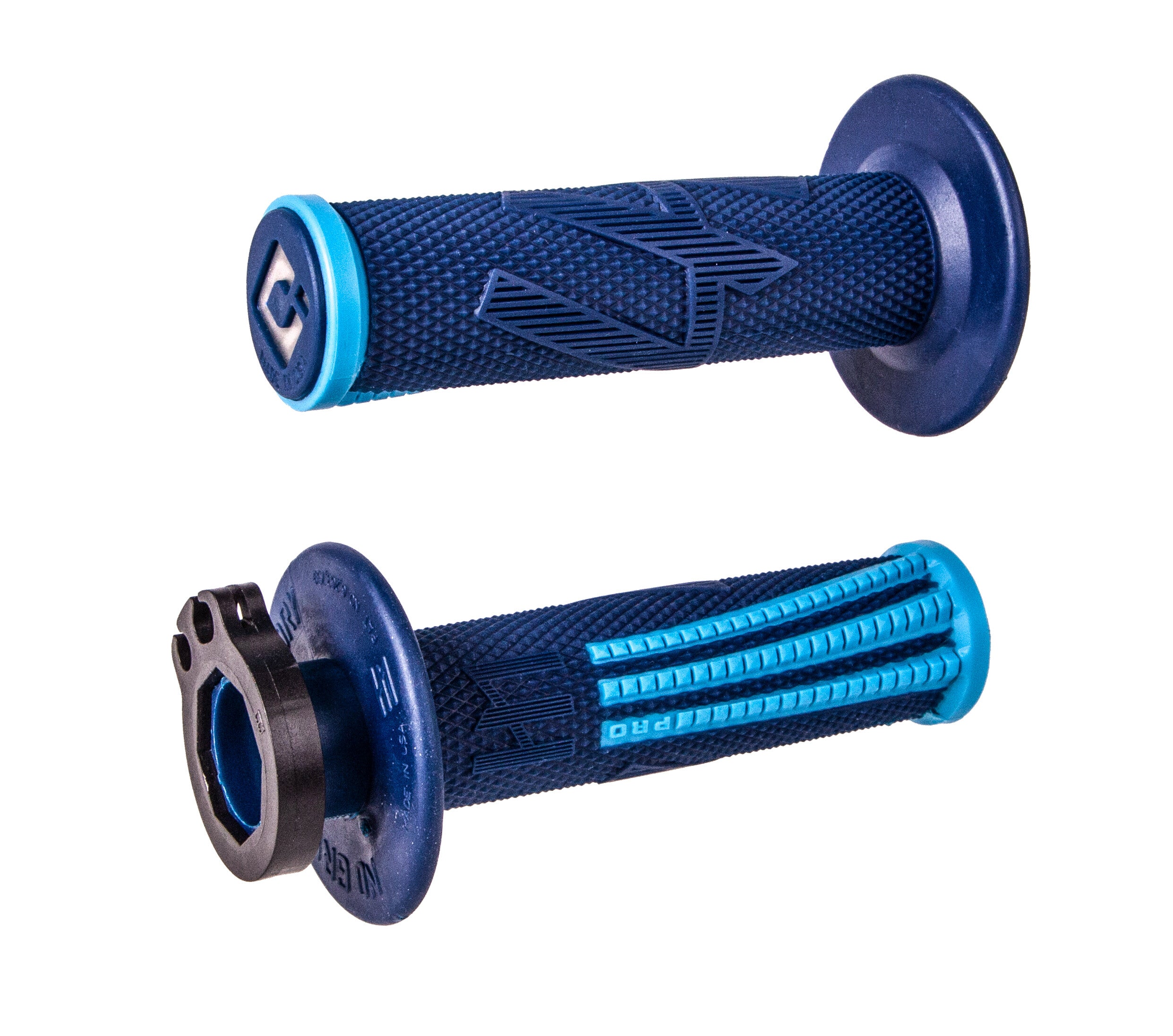 EMIG PROV2 LOCK ON GRIP BLUE/LIGHT BLUE