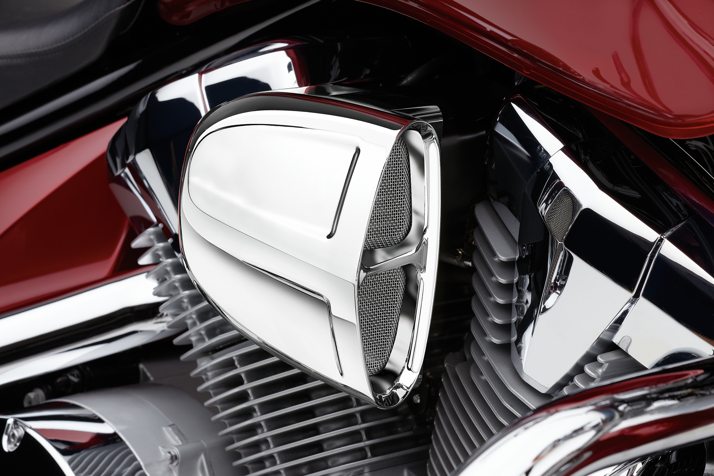 POWRFLO INTAKE CHROME HON 750 AERO/C2/PHANTOM