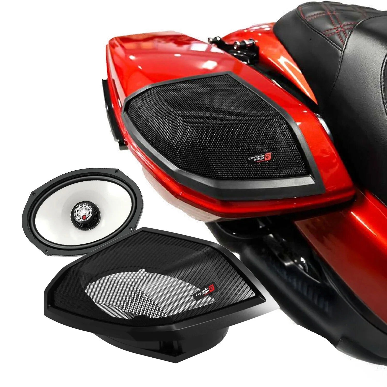 6"X9" SPEAKER BAG LID KIT SM69F4 FLH/T 2024-2026