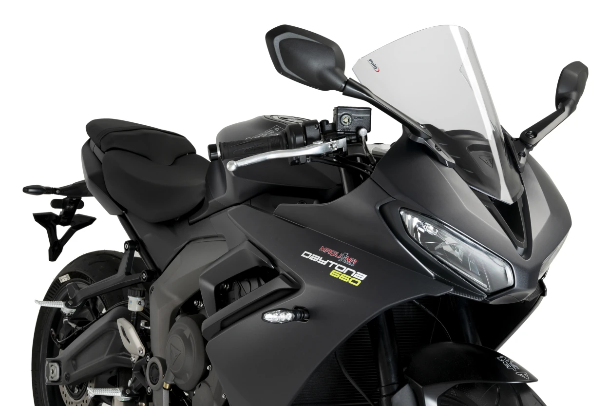 WINDSCREEN R-RACER CLEAR TRI