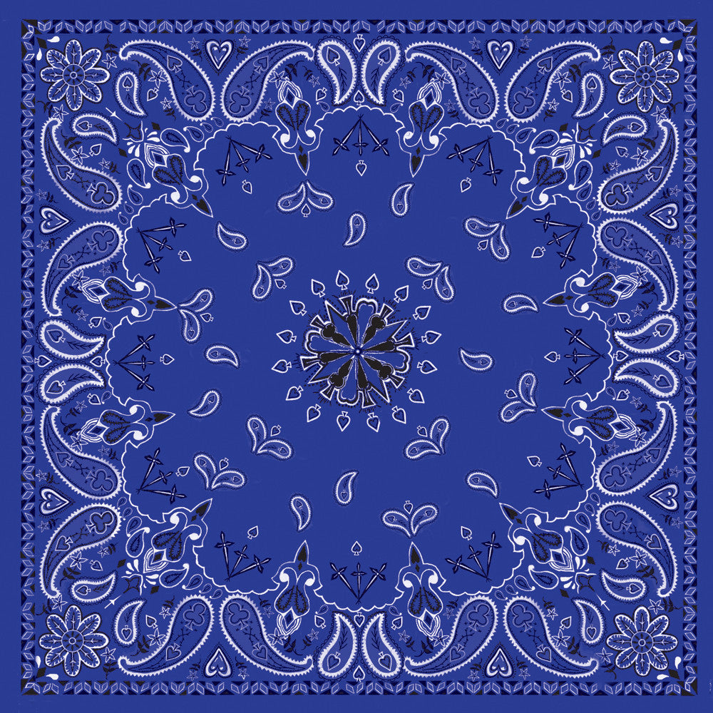 BANDANNA NAVY PAISLEY