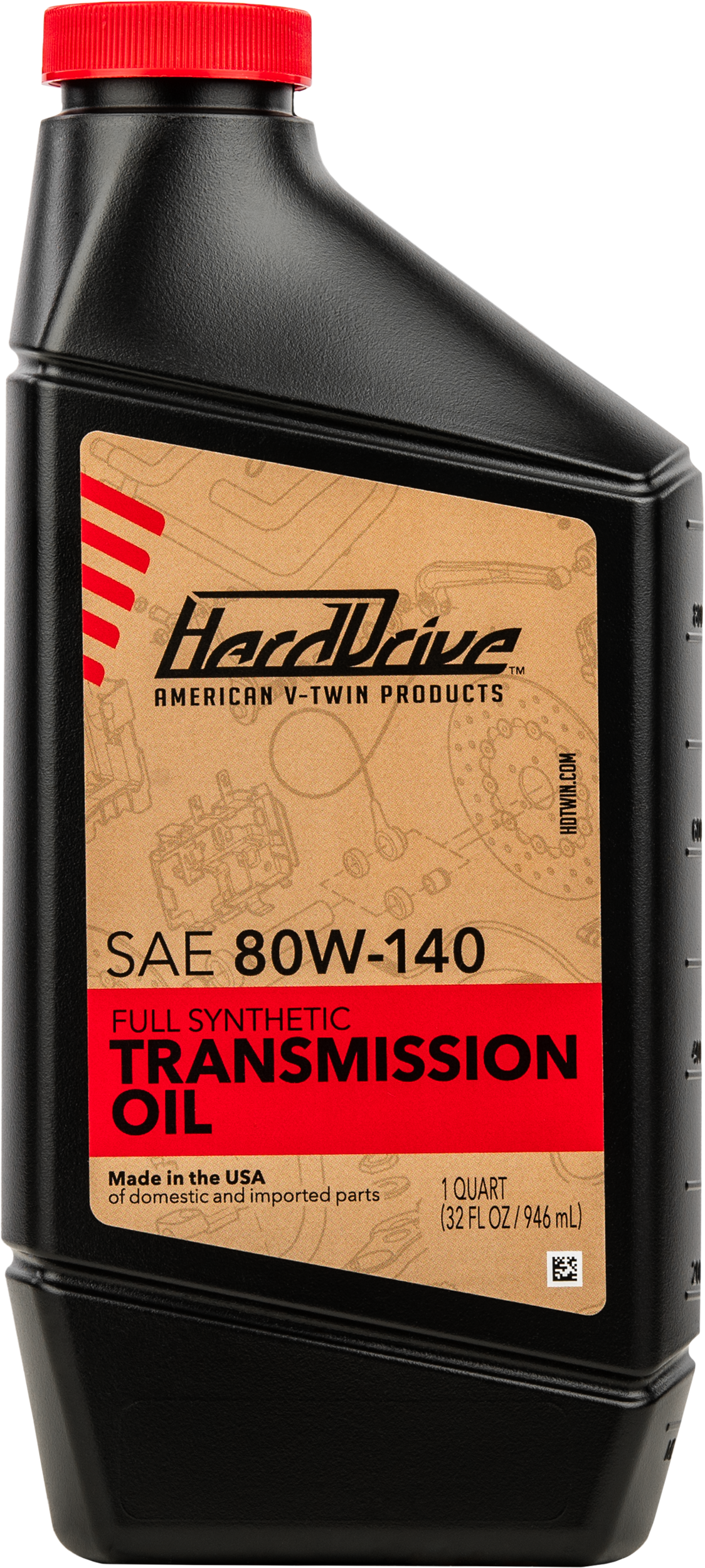 SYN TRANSMISSION OIL 80W140 1 QT (12/CASE SOLD EA)