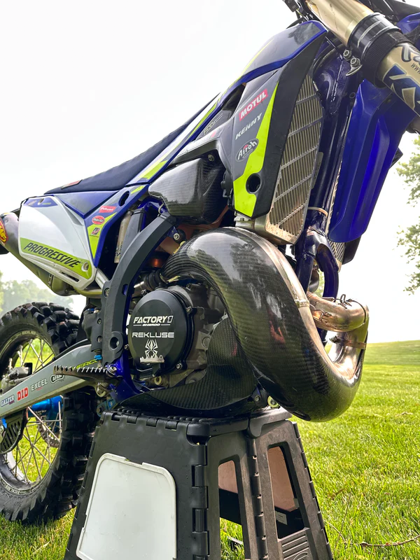 PIPE GUARD CARBON FIBER SHERCO