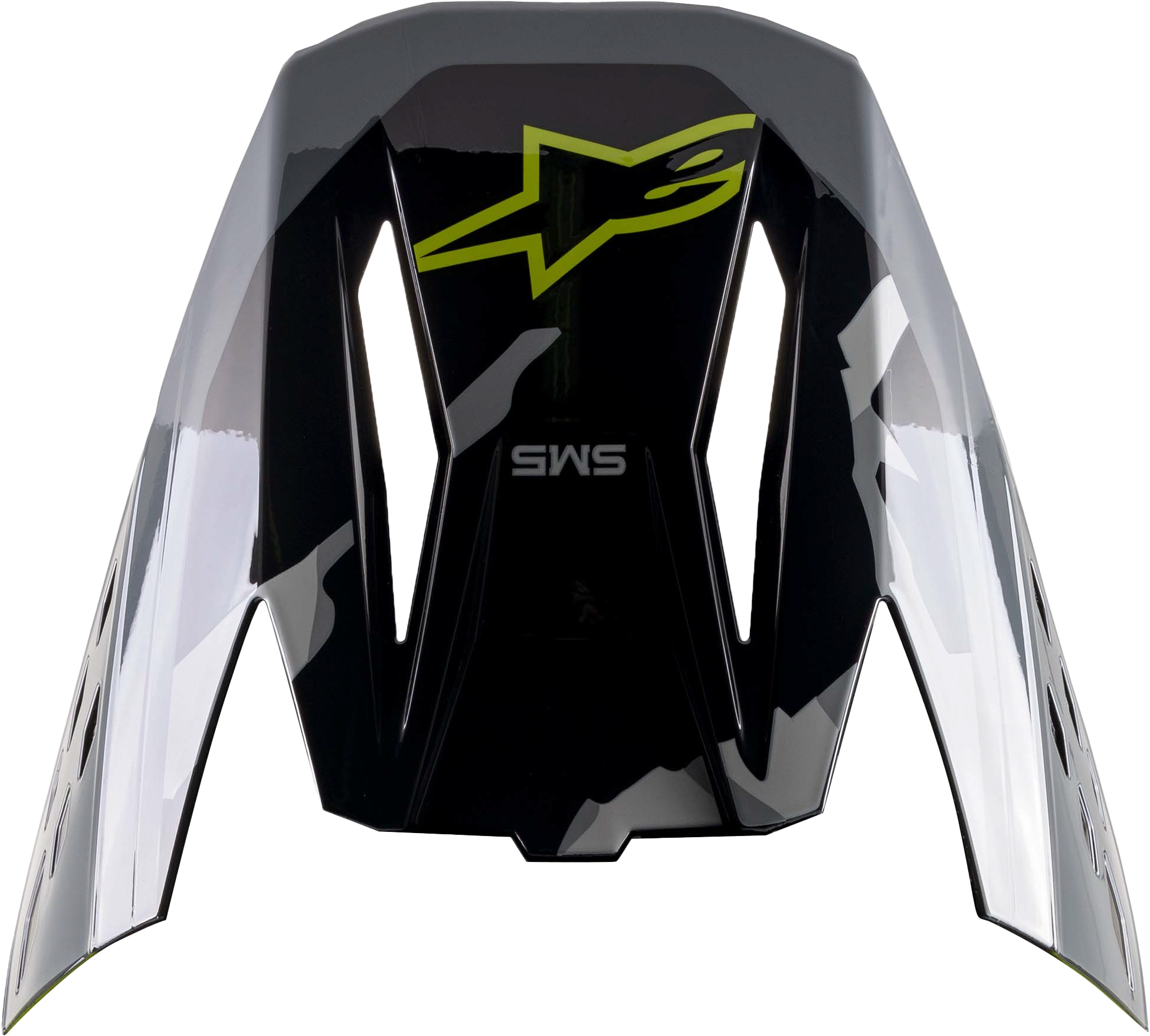 VISOR S-M5 - ROVER YELLOW FLUO/GREY/CAMO