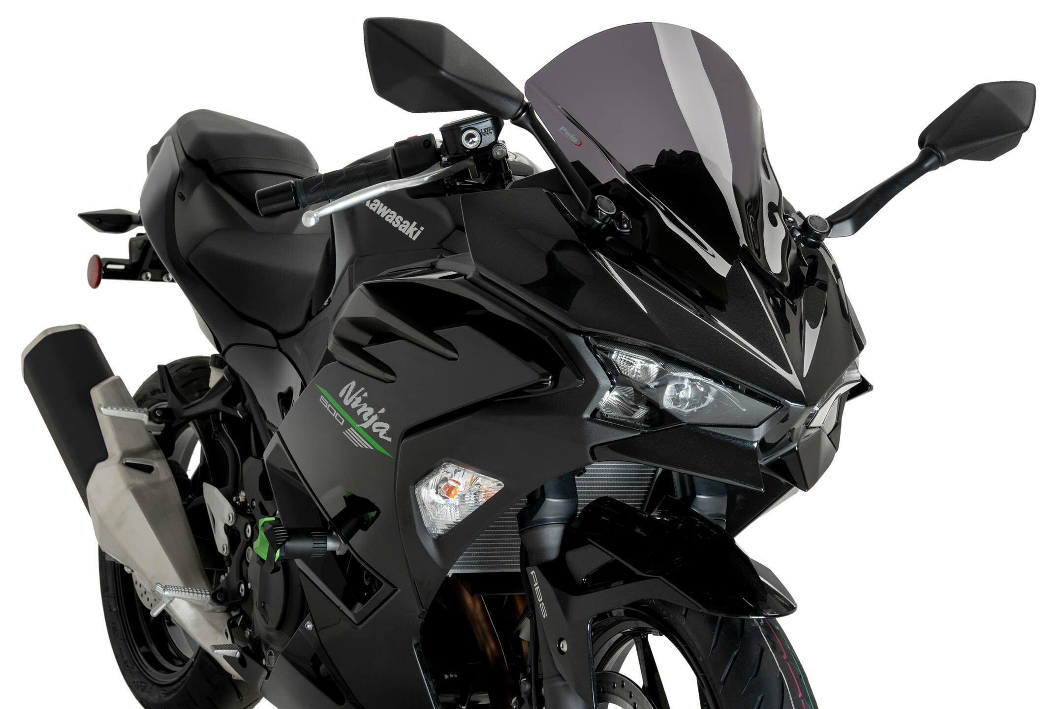 WINDSCREEN Z-RACING DARK SMOKE KAW