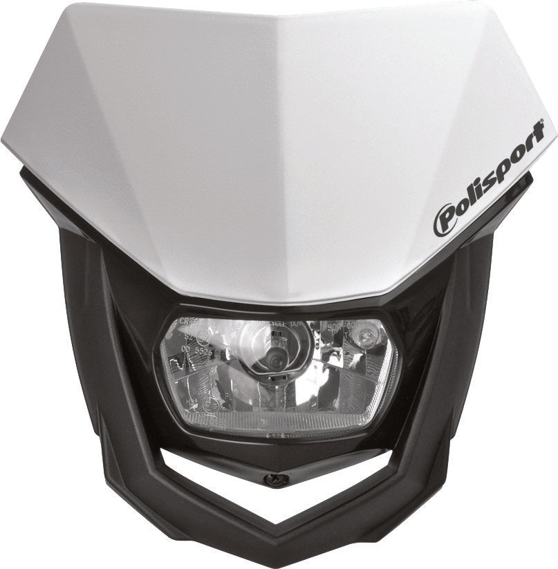 HEADLIGHT HALO WHITE/BLACK