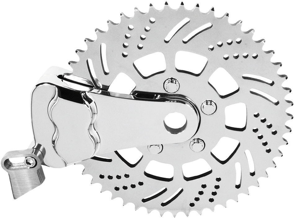 SPROCKET BRAKE KIT 51T L/H CHROME