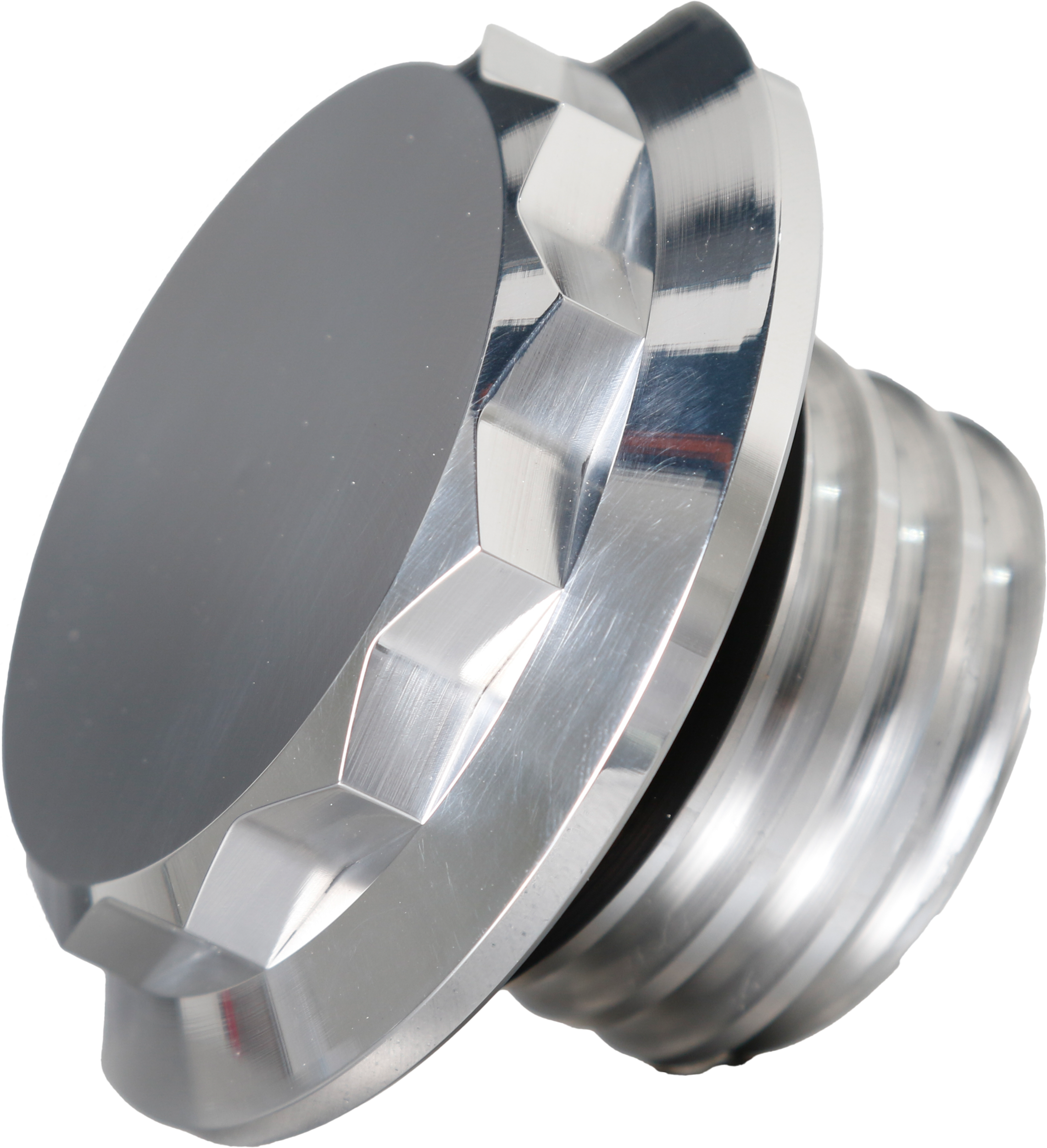 H/D BILLET 12 POINT VENTED POLISHED FUEL CAP
