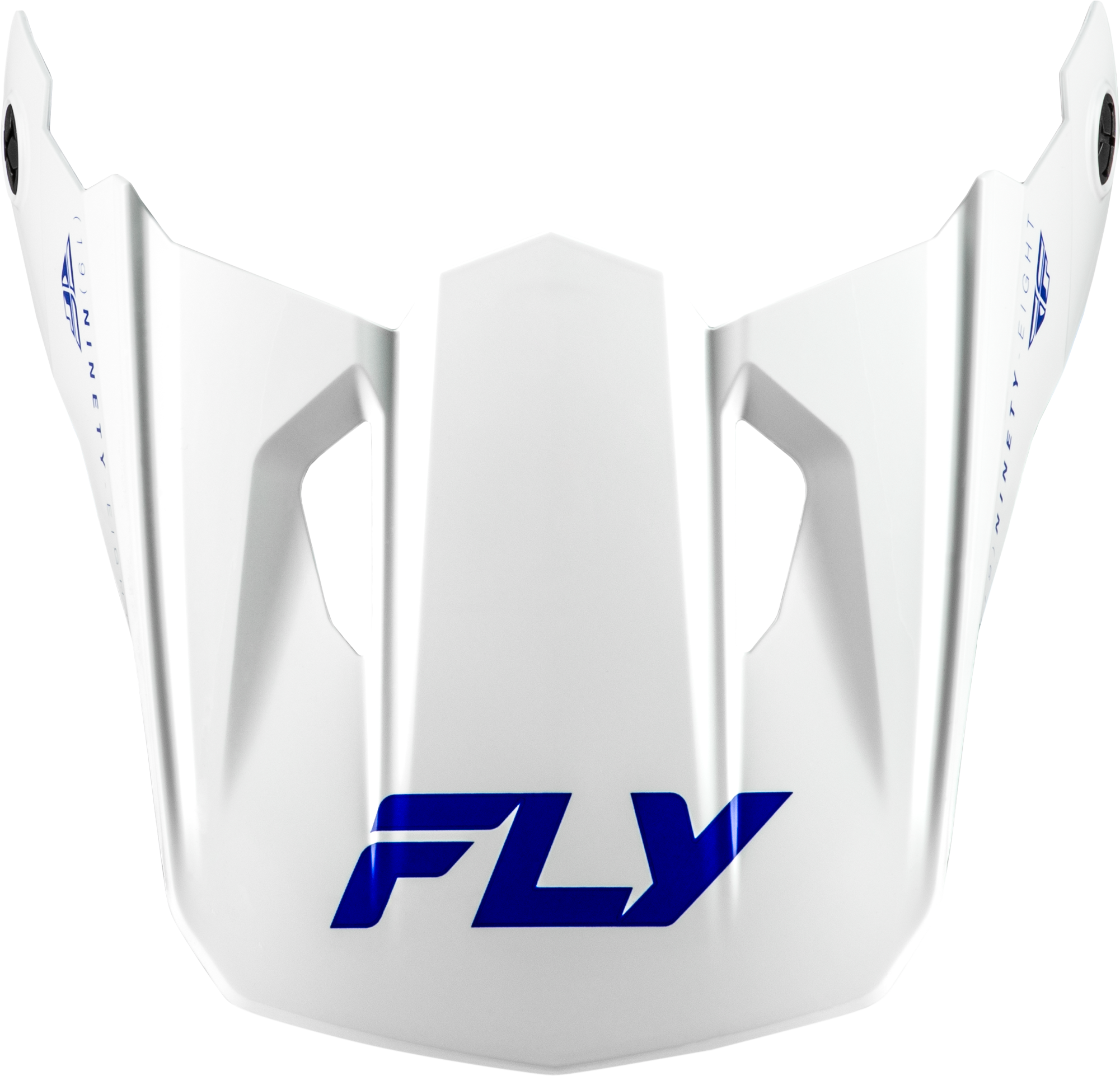 KINETIC VERDICT HELMET VISOR WHITE/BLUE/GREY MD/LG
