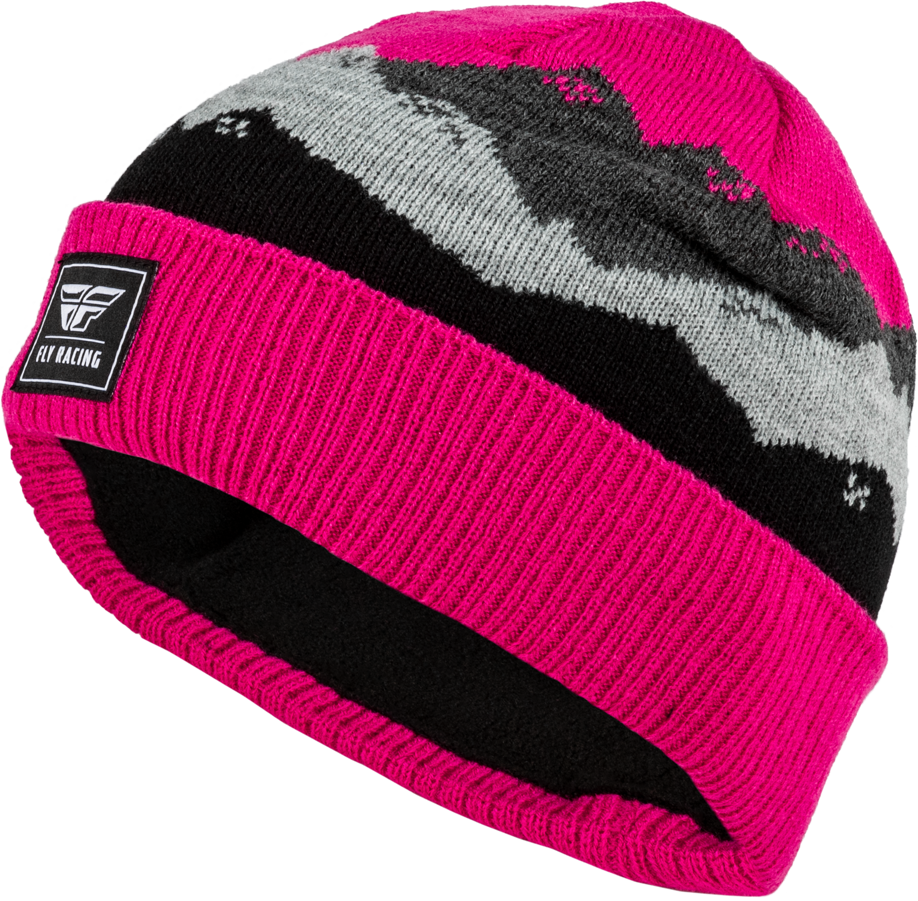 YOUTH FLY SNOW BEANIE HEATHER GREY