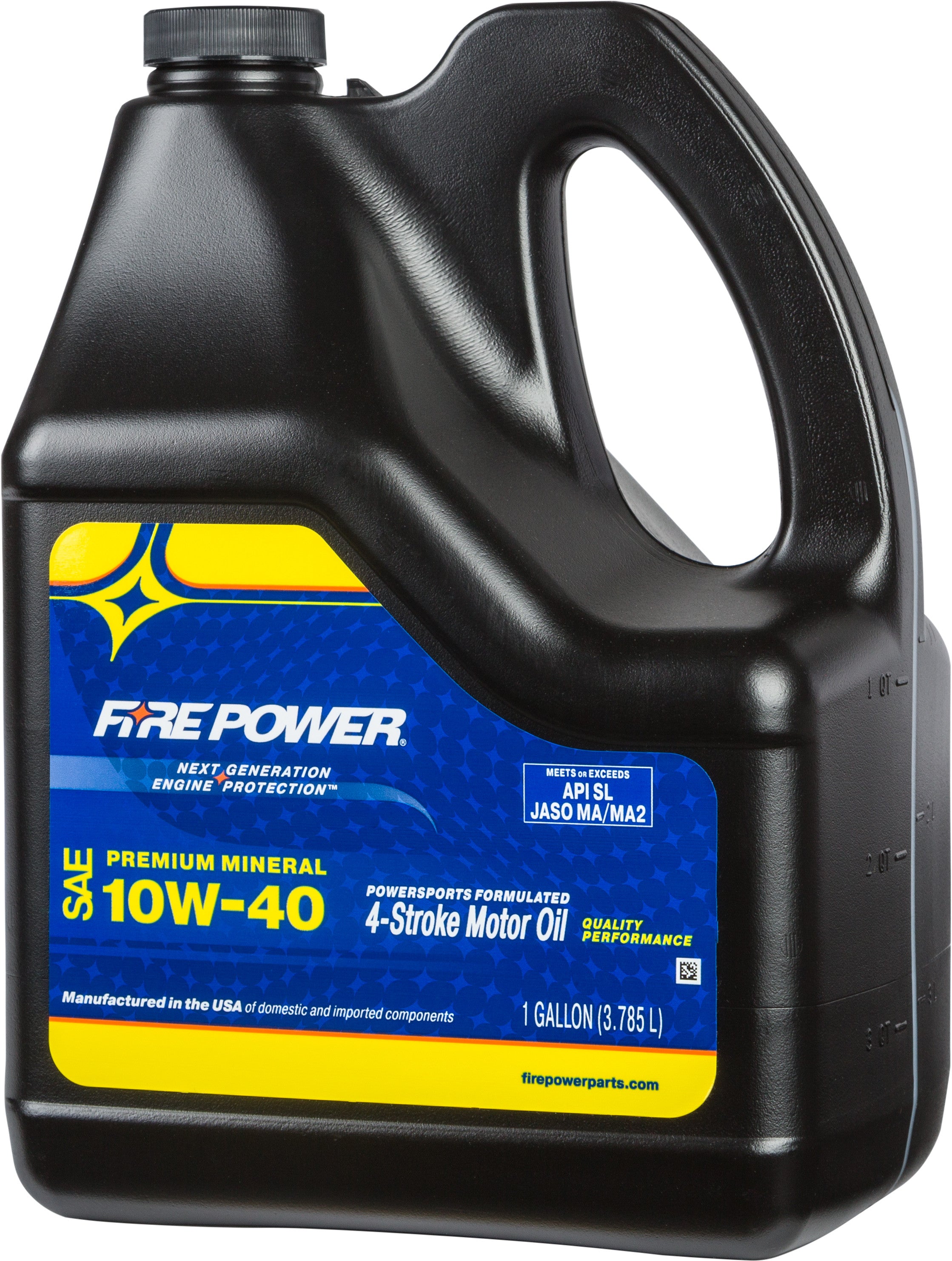 MINERAL OIL 10W40 4T 1 GAL (4/CASE SOLD EA)