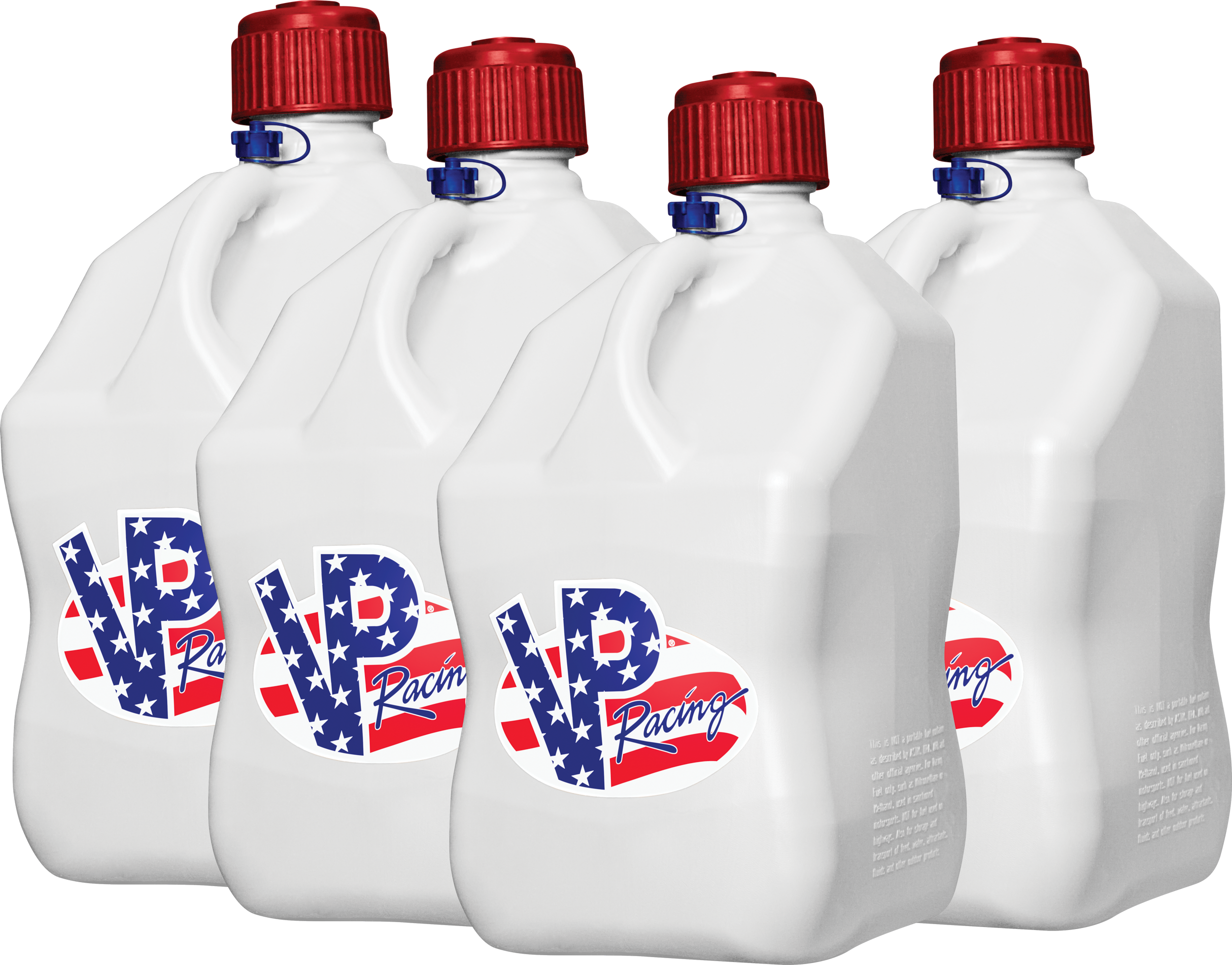 VP MOTORSPORTS CONTAINER 5 GALLON WHITE PATRIOTIC