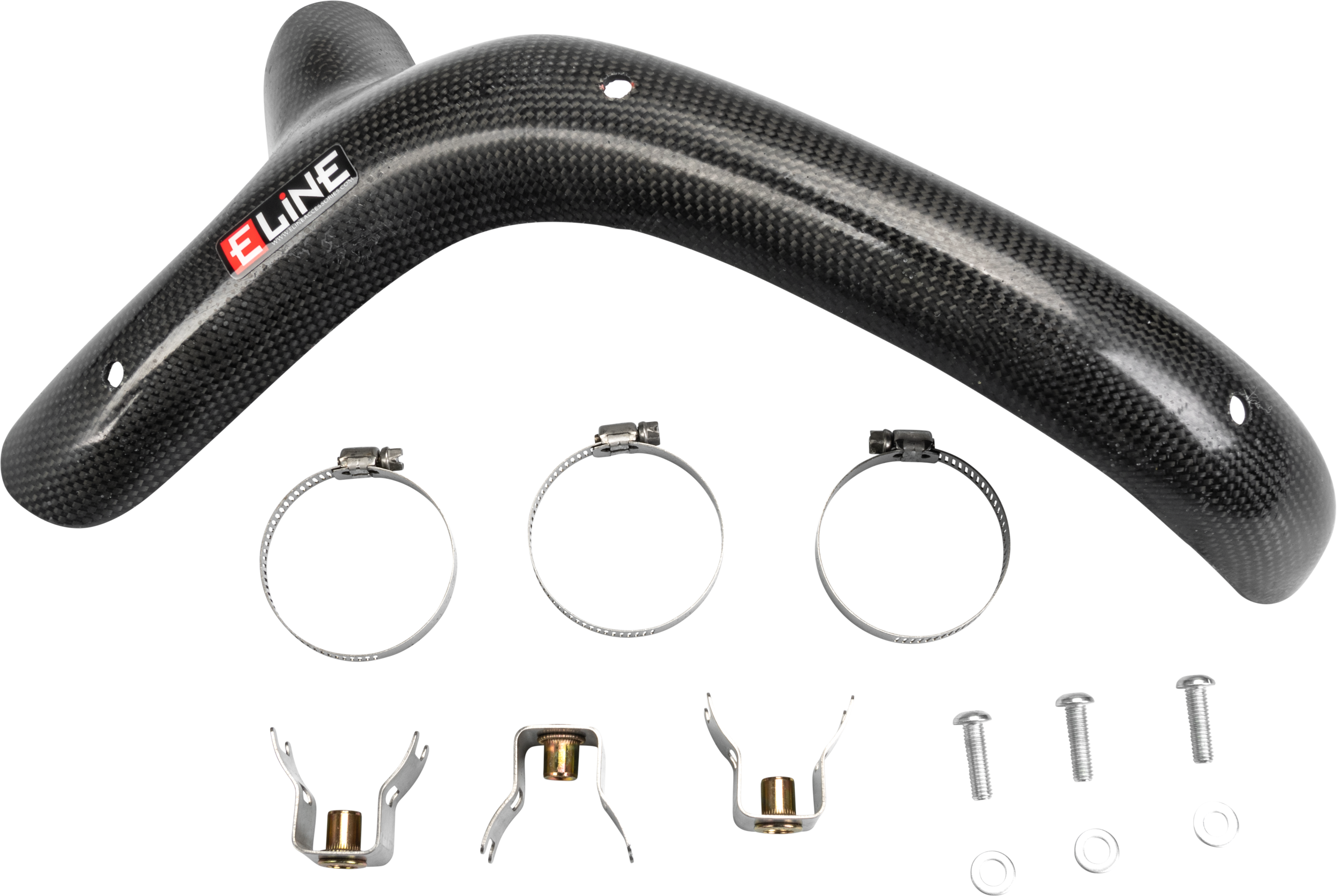 CARBON FIBER HEAT SHIELDS HUS/KTM