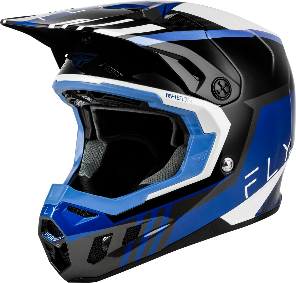 FORMULA CC STRIKE HELMET BLACK/BLUE/GREY/WHITE XS