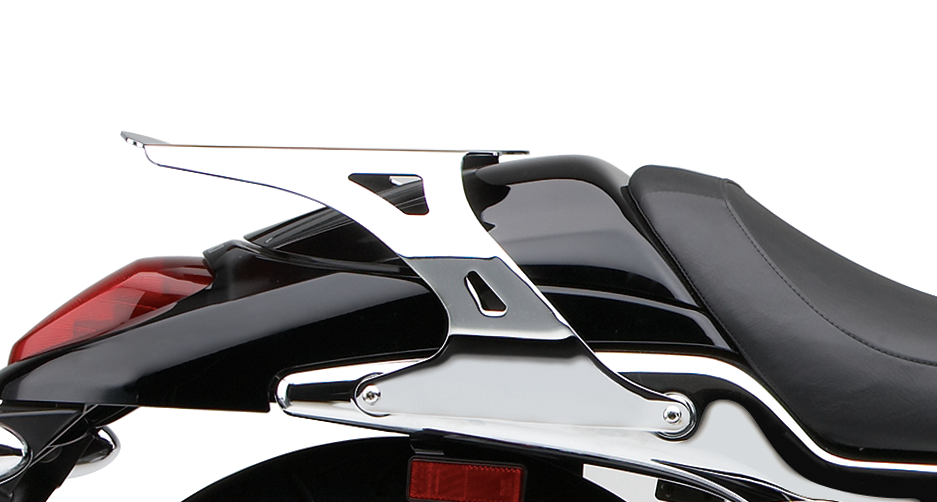 SOLO LUGGAGE RACK CHROME FORMED SUZ M109R 06-14