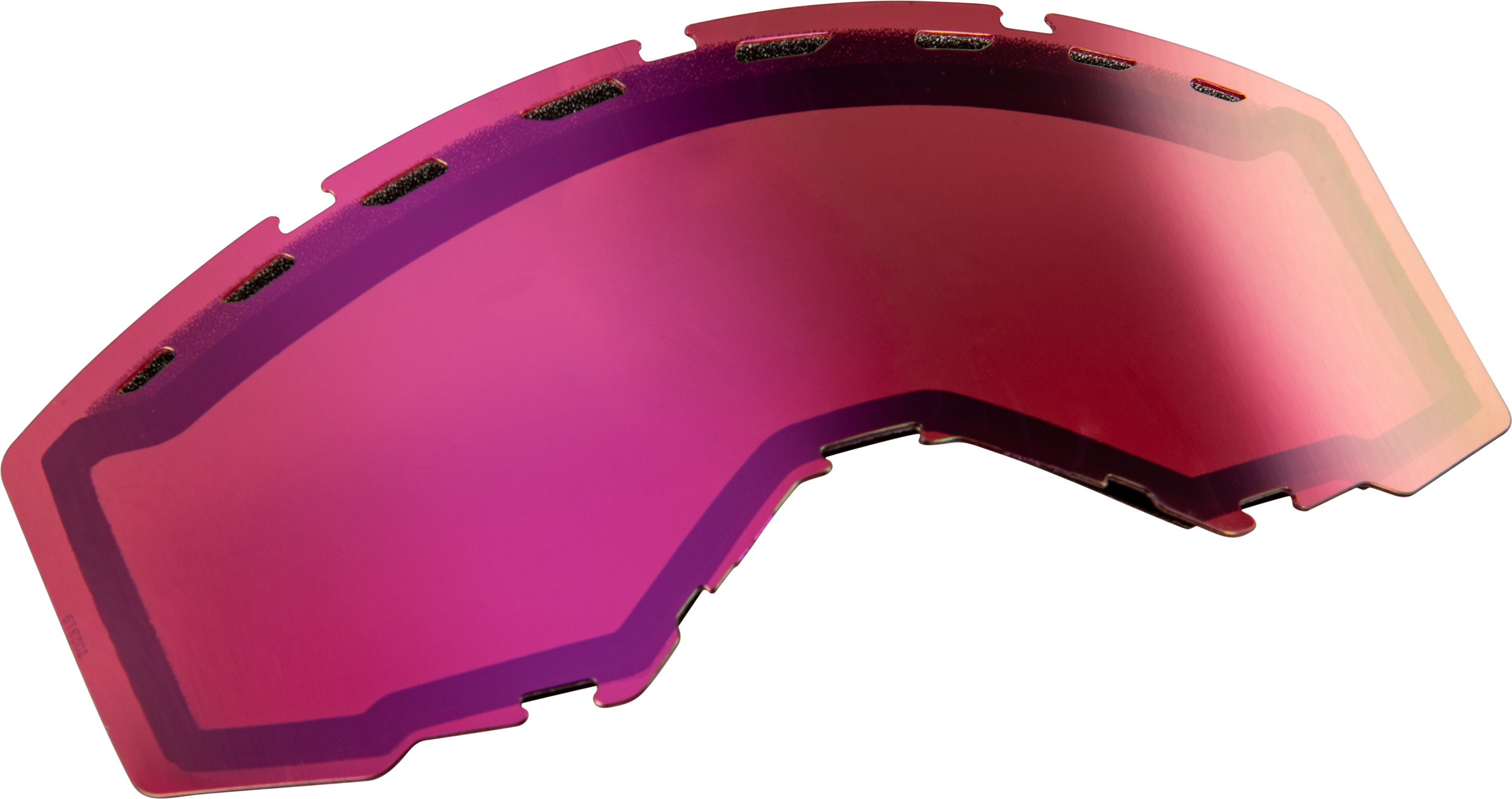 DUAL LENS WITH VENTS ADULT W/ PINK MIRROR/ROSE LENS