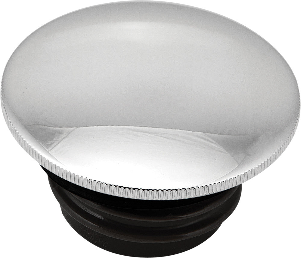 GAS CAP SCREW-IN SMOOTH NON-VENTED CHROME `96-24