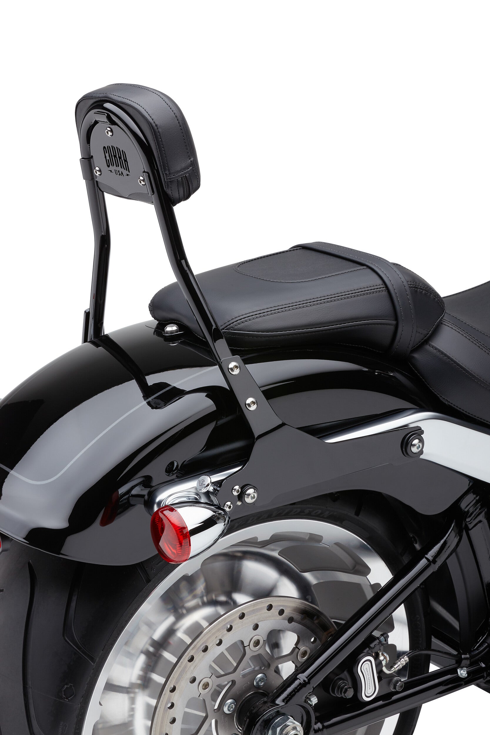 DETACHABLE BACKREST ROUND BLACK FLSB 18-22