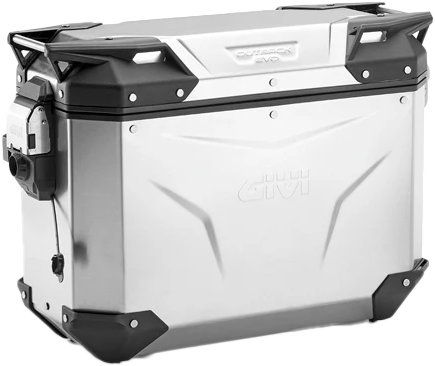 OUTBACK EVO SMART CASE 37L LEFT ONLY SILVER