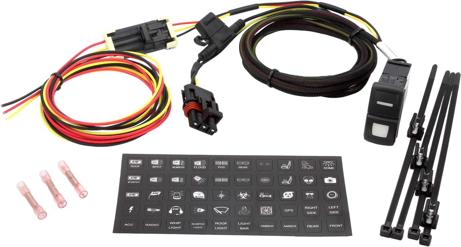 LIGHT DUTY SWITCH SYSTEM IN CAB PULSE BAR